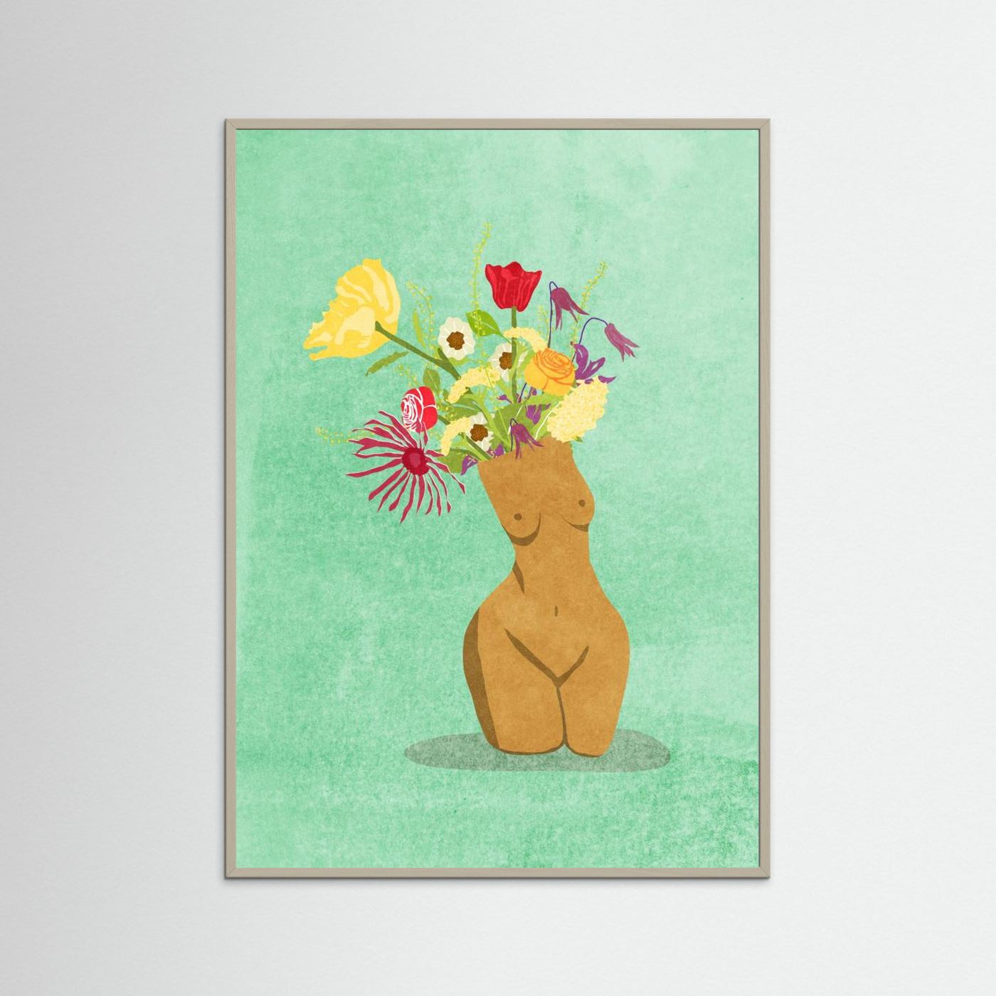 I´m a Wildflower by Raissa Oltmanns Fine Art Paper 