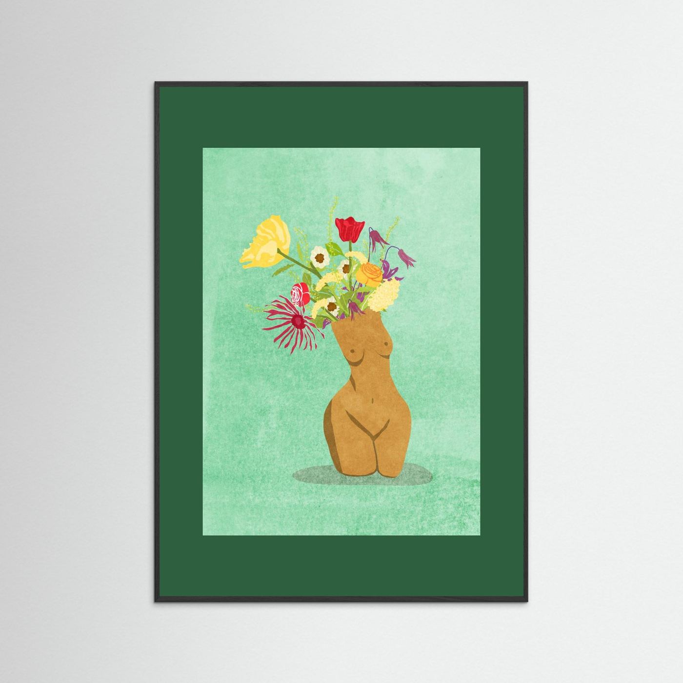 I´m a Wildflower by Raissa Oltmanns Fine Art Paper 