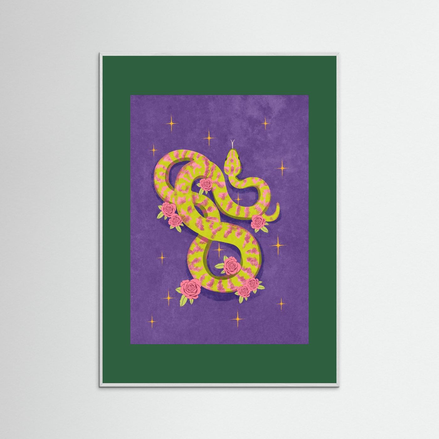 Snake by Raissa Oltmanns Fine Art Paper 
