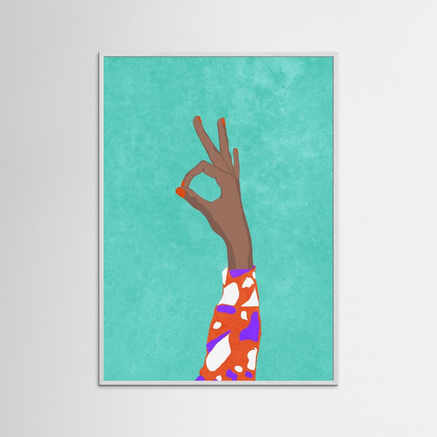 Okay by Raissa Oltmanns Fine Art Paper 
