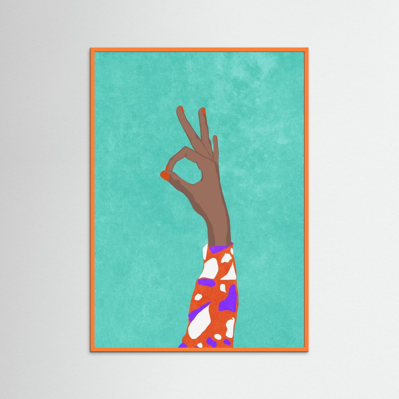 Okay by Raissa Oltmanns Fine Art Paper 