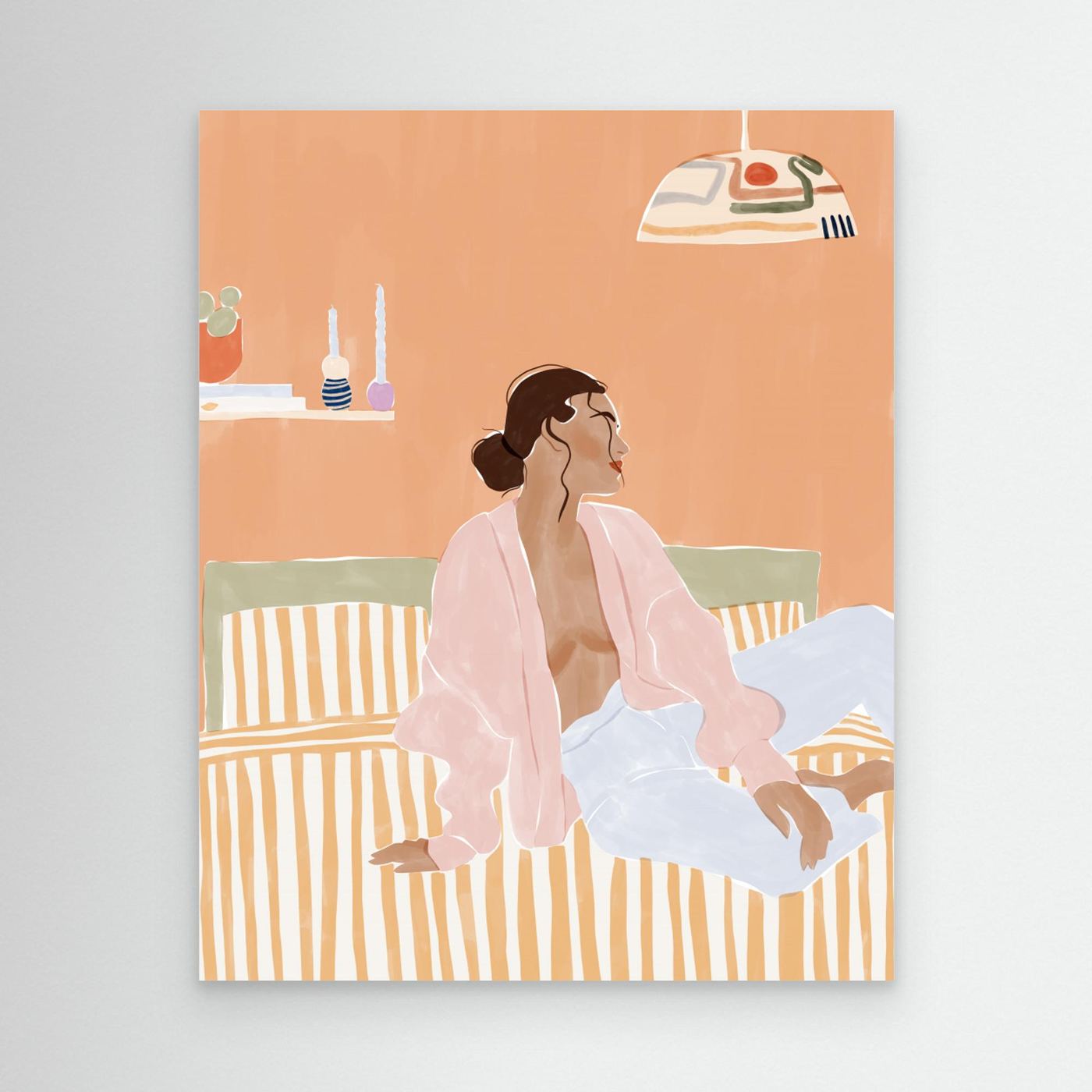 Just Let Me Chill by Ivy Green Illustrations Canvas