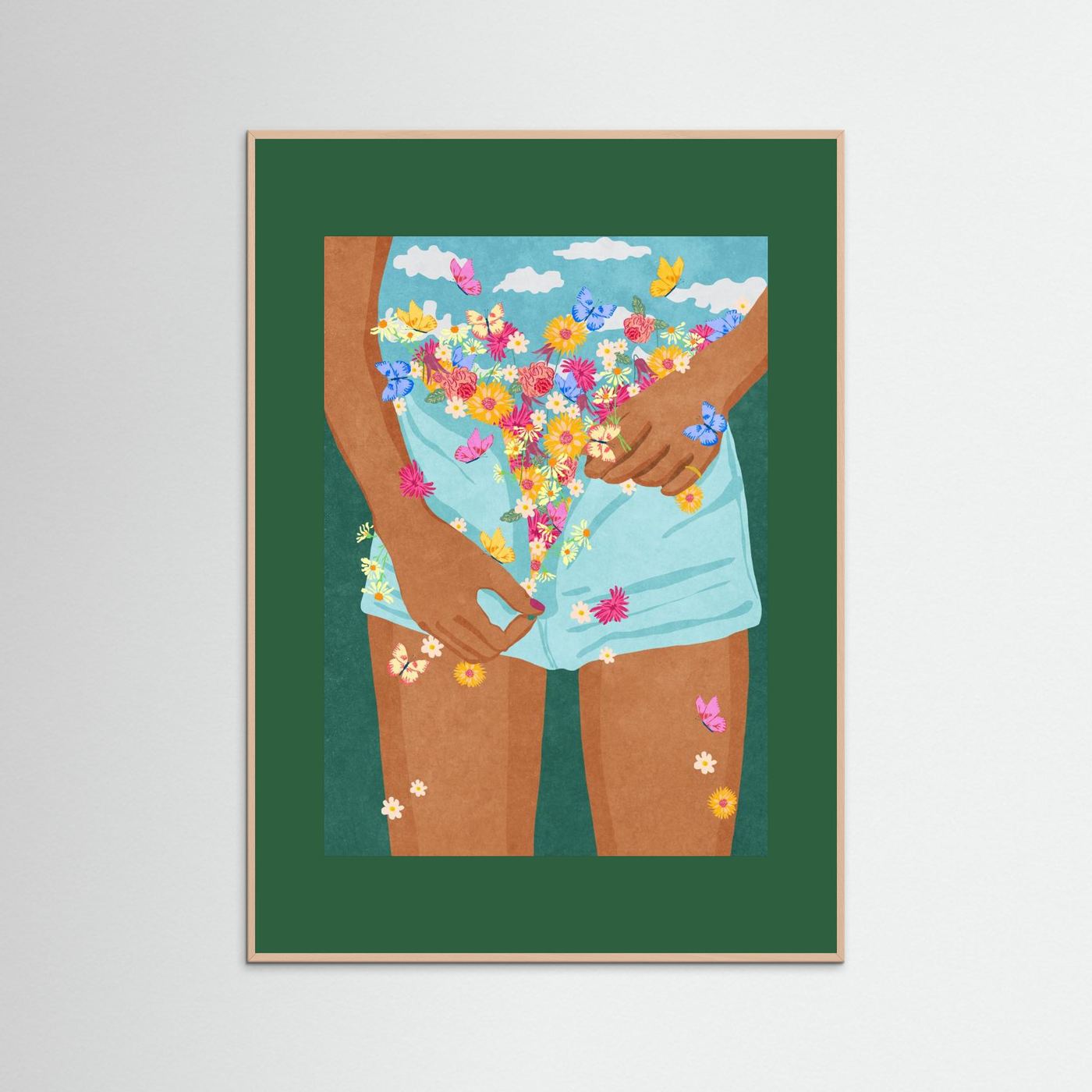 Flower Mood by Raissa Oltmanns Fine Art Paper 