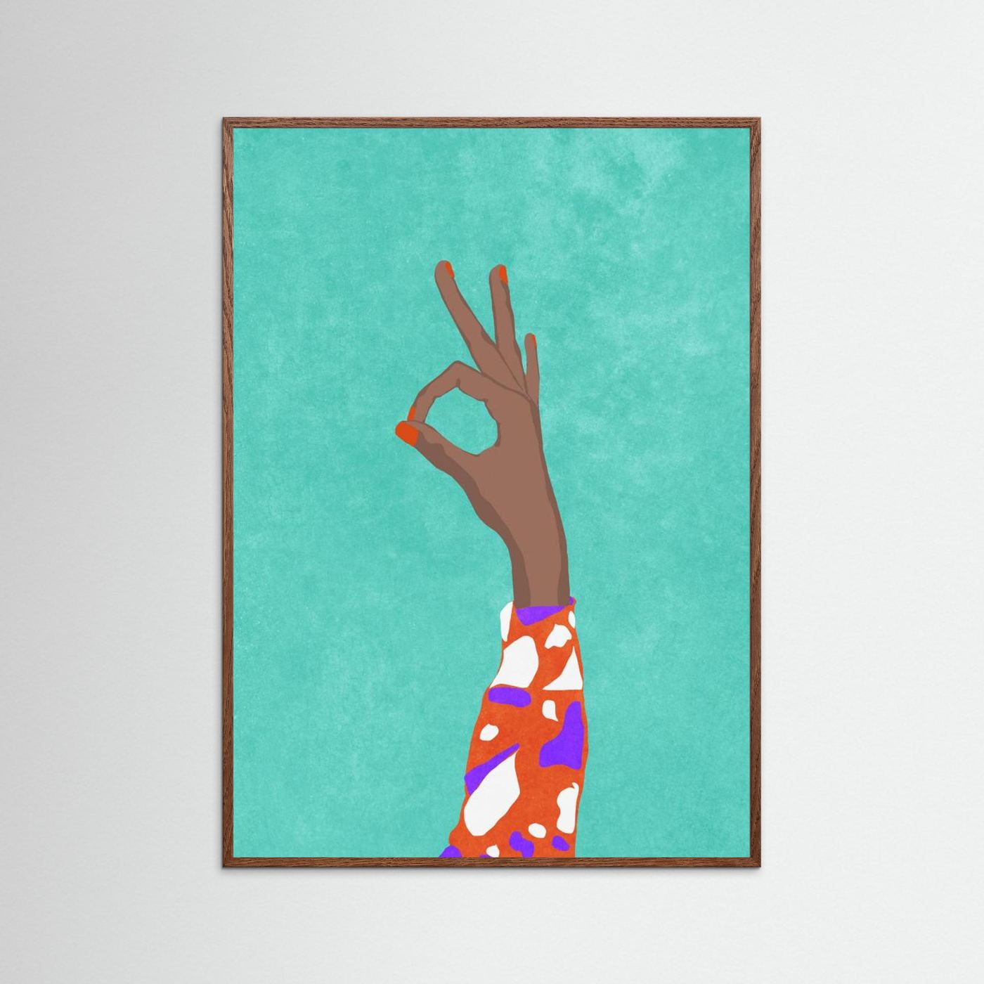 Okay by Raissa Oltmanns Fine Art Paper 