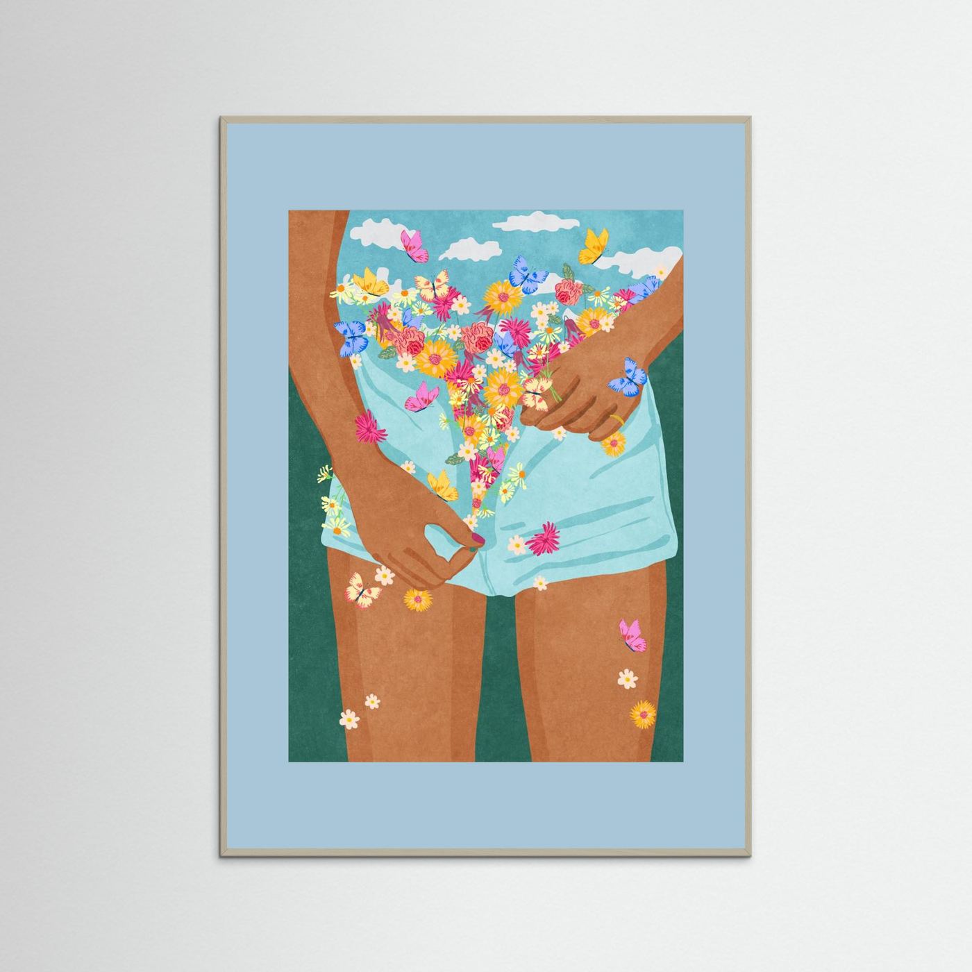 Flower Mood by Raissa Oltmanns Fine Art Paper 