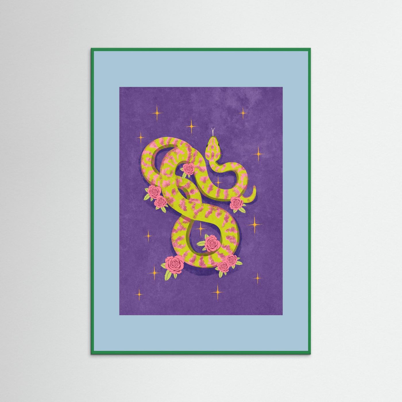 Snake by Raissa Oltmanns Fine Art Paper 