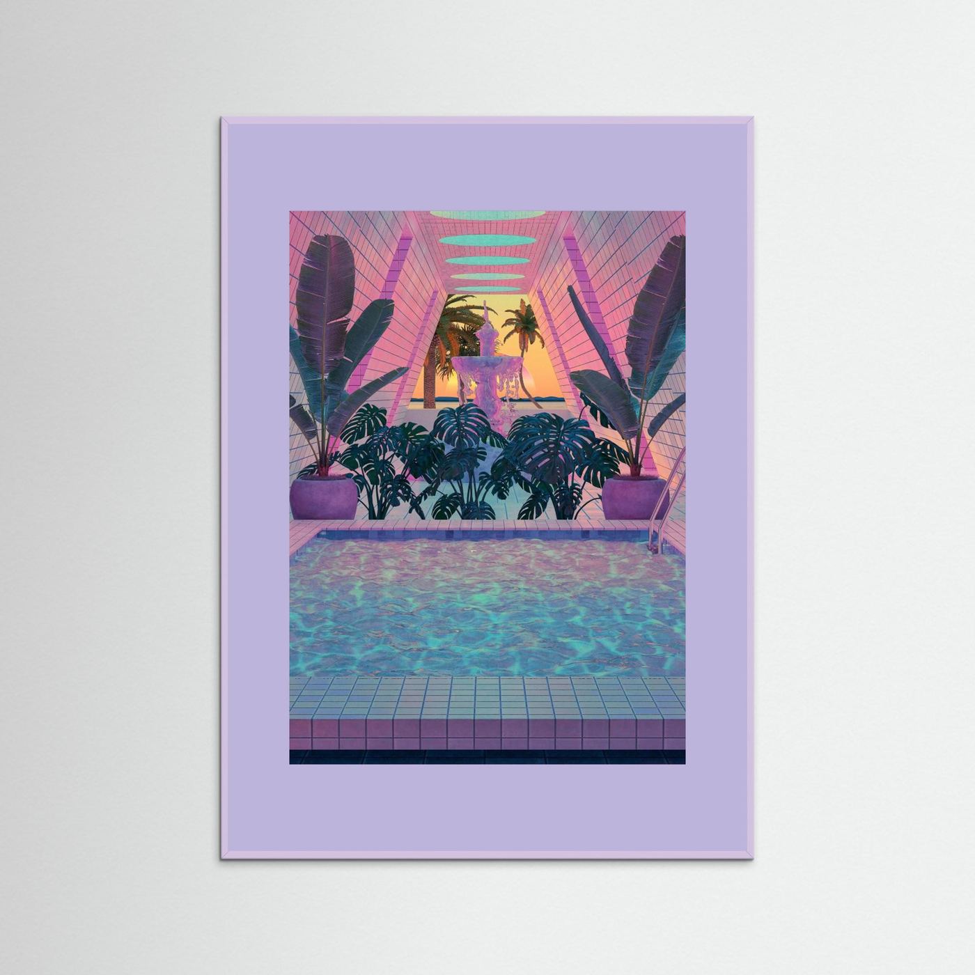 VaporPool by Cosmo Zach Fine Art Paper 