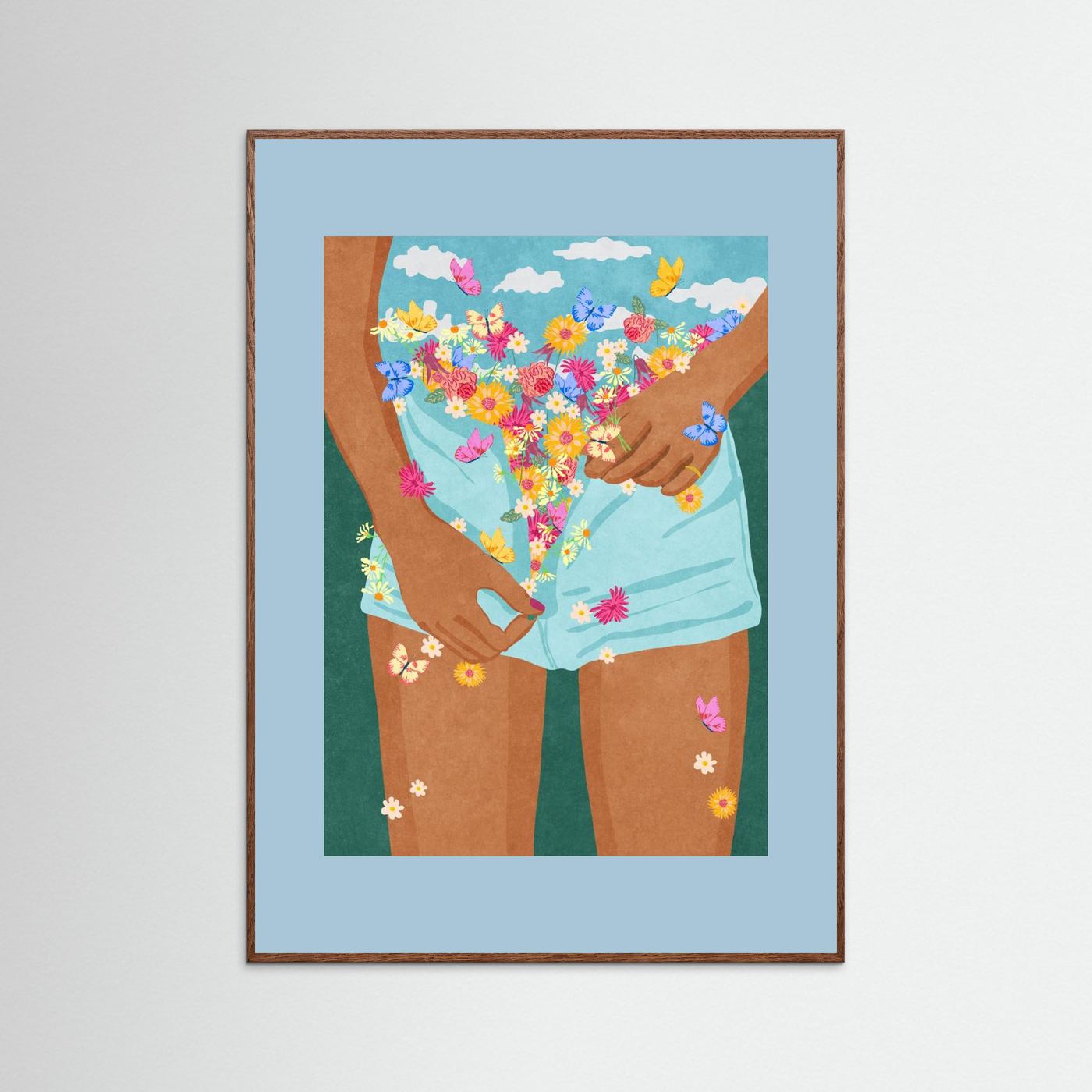 Flower Mood by Raissa Oltmanns Fine Art Paper 