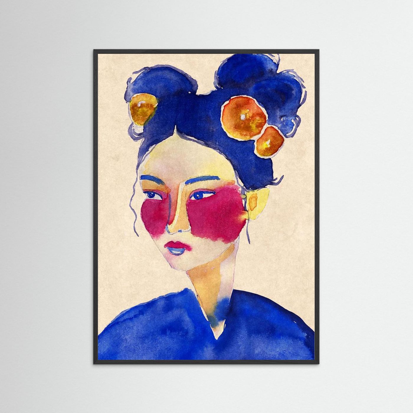 Asian Girl by Raissa Oltmanns Fine Art Paper 