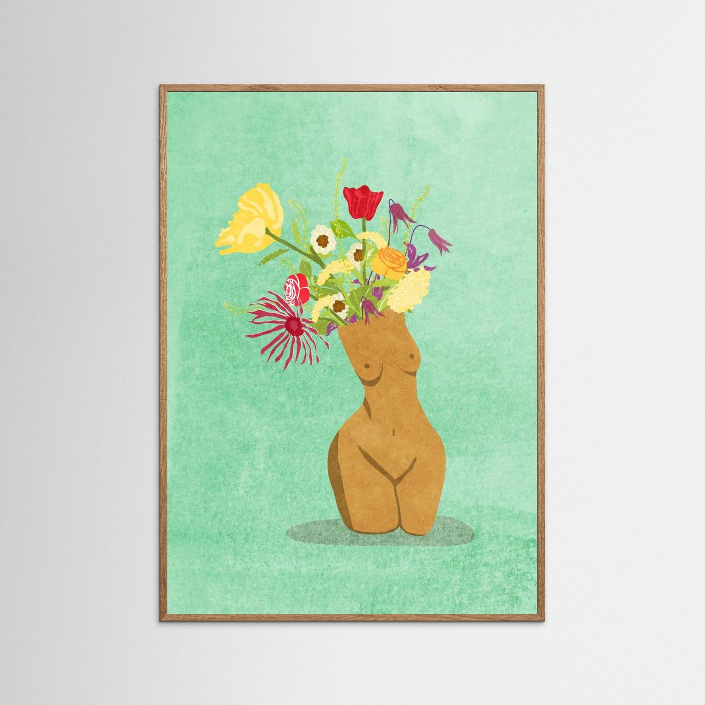 I´m a Wildflower by Raissa Oltmanns Fine Art Paper 