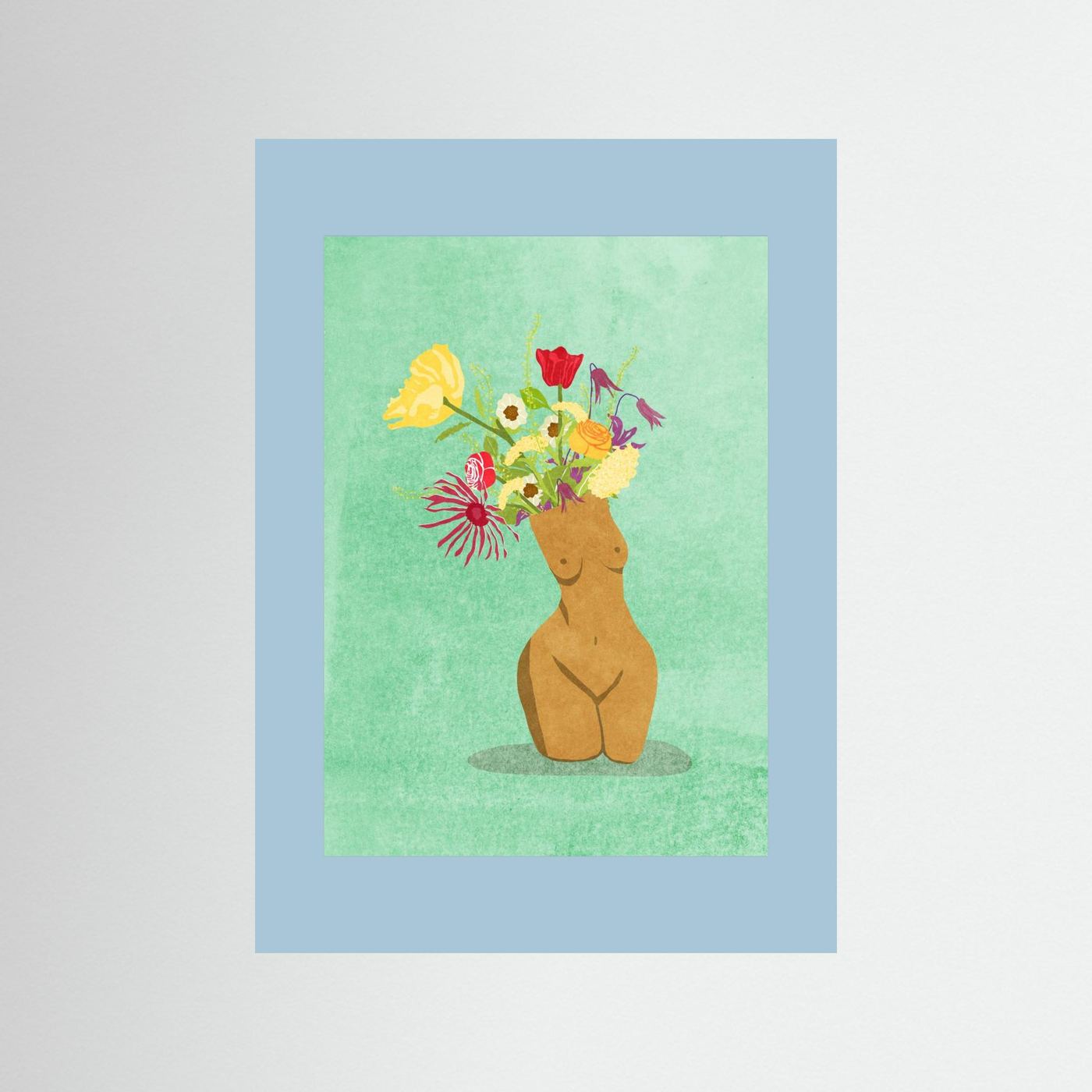 I´m a Wildflower by Raissa Oltmanns Fine Art Paper 