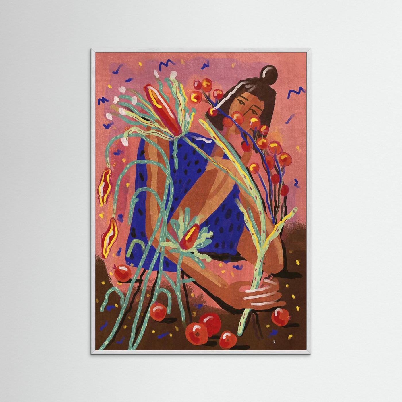 Pick a flower by Raissa Oltmanns Fine Art Paper 