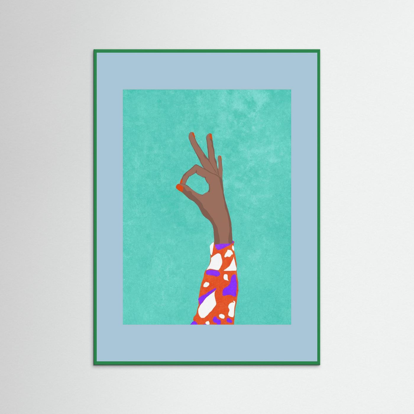 Okay by Raissa Oltmanns Fine Art Paper 