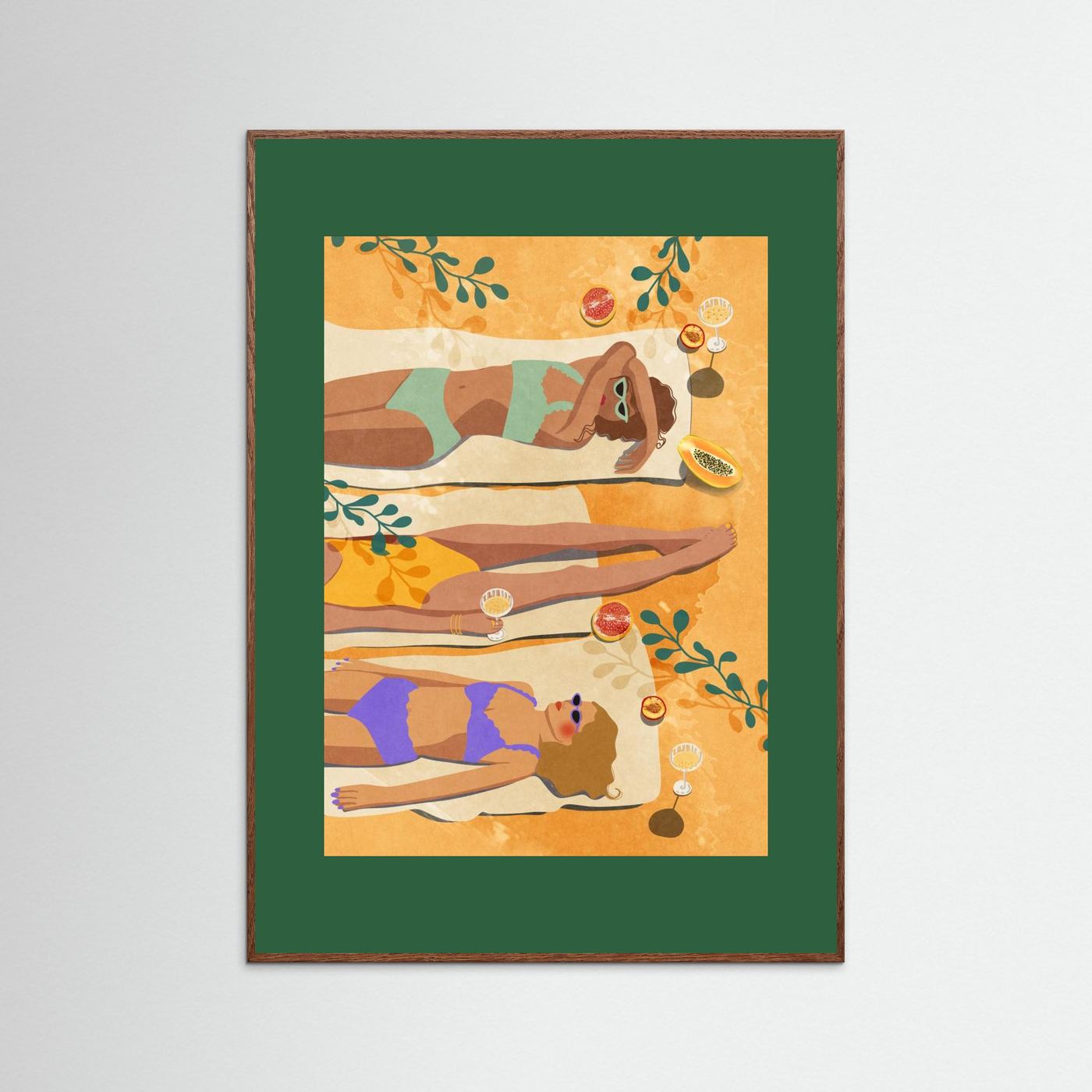 Summer Girls by Raissa Oltmanns Fine Art Paper 
