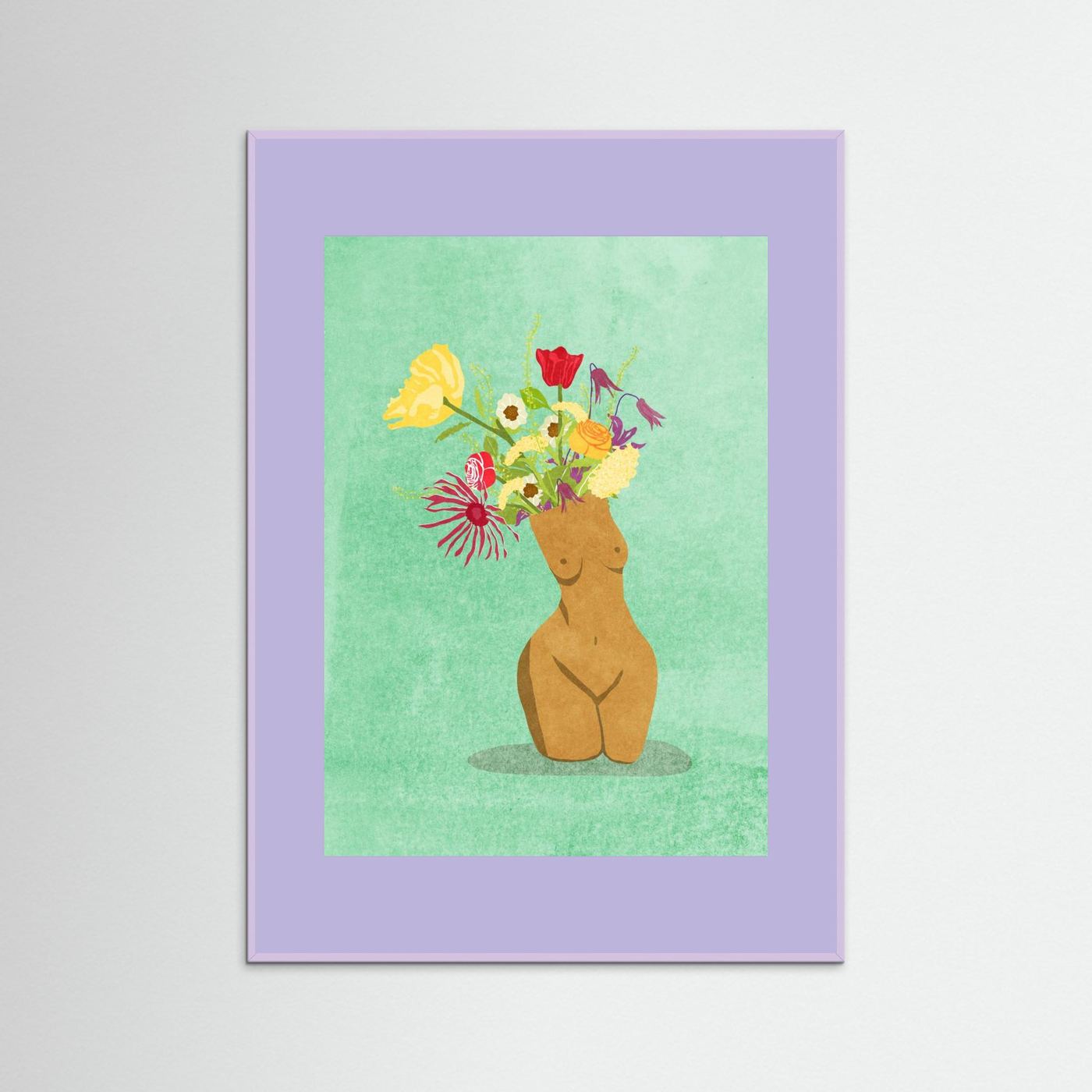 I´m a Wildflower by Raissa Oltmanns Fine Art Paper 