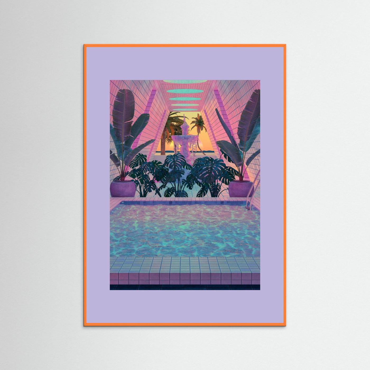 VaporPool by Cosmo Zach Fine Art Paper 