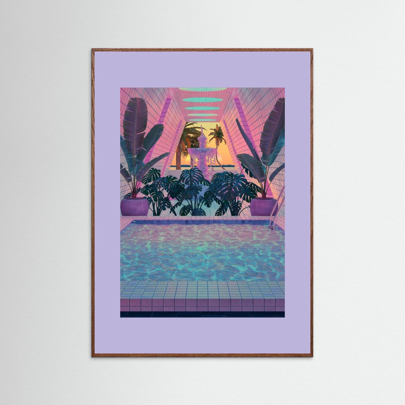 VaporPool by Cosmo Zach Fine Art Paper 