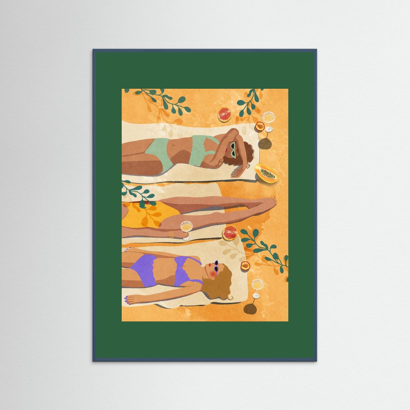 Summer Girls by Raissa Oltmanns Fine Art Paper 