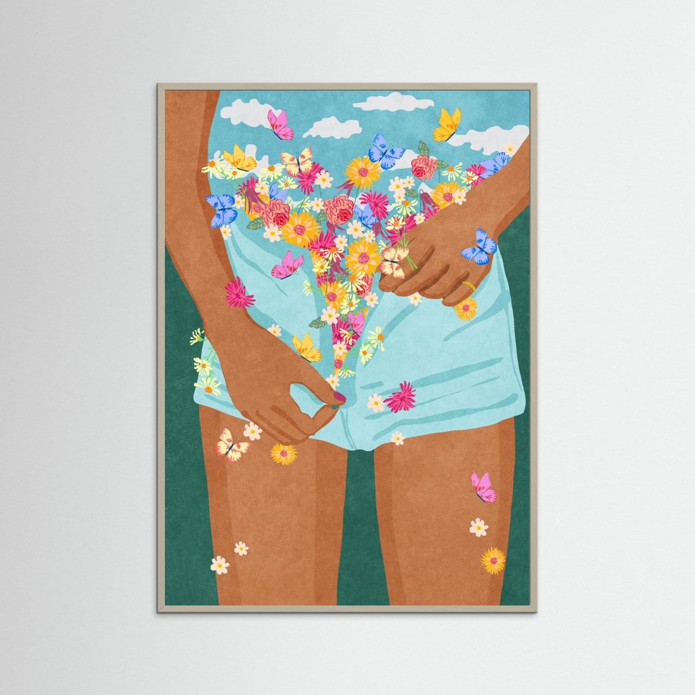 Flower Mood by Raissa Oltmanns Fine Art Paper 