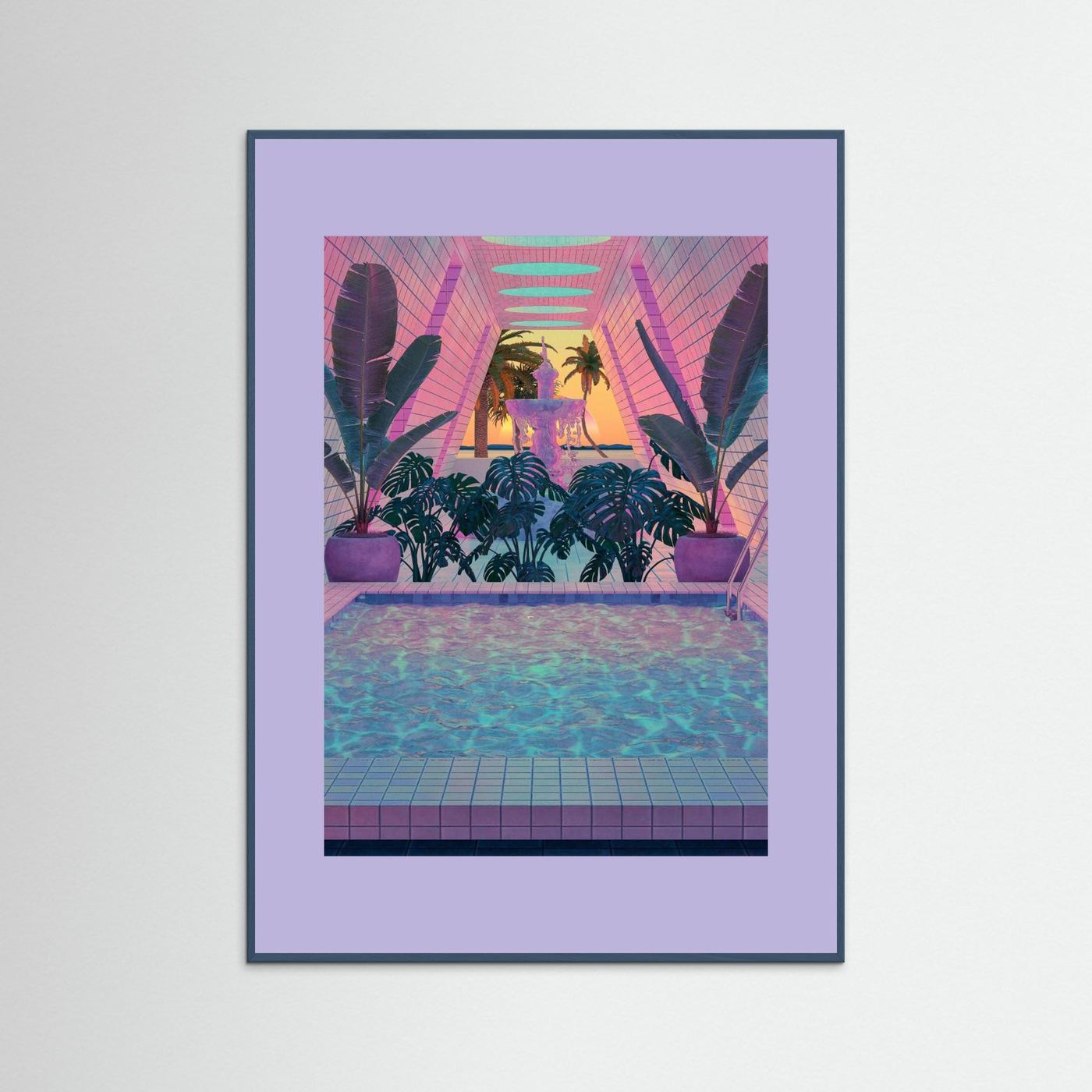 VaporPool by Cosmo Zach Fine Art Paper 