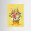 Flowers In a vintage Honey Can by Raissa Oltmanns Fine Art Paper 