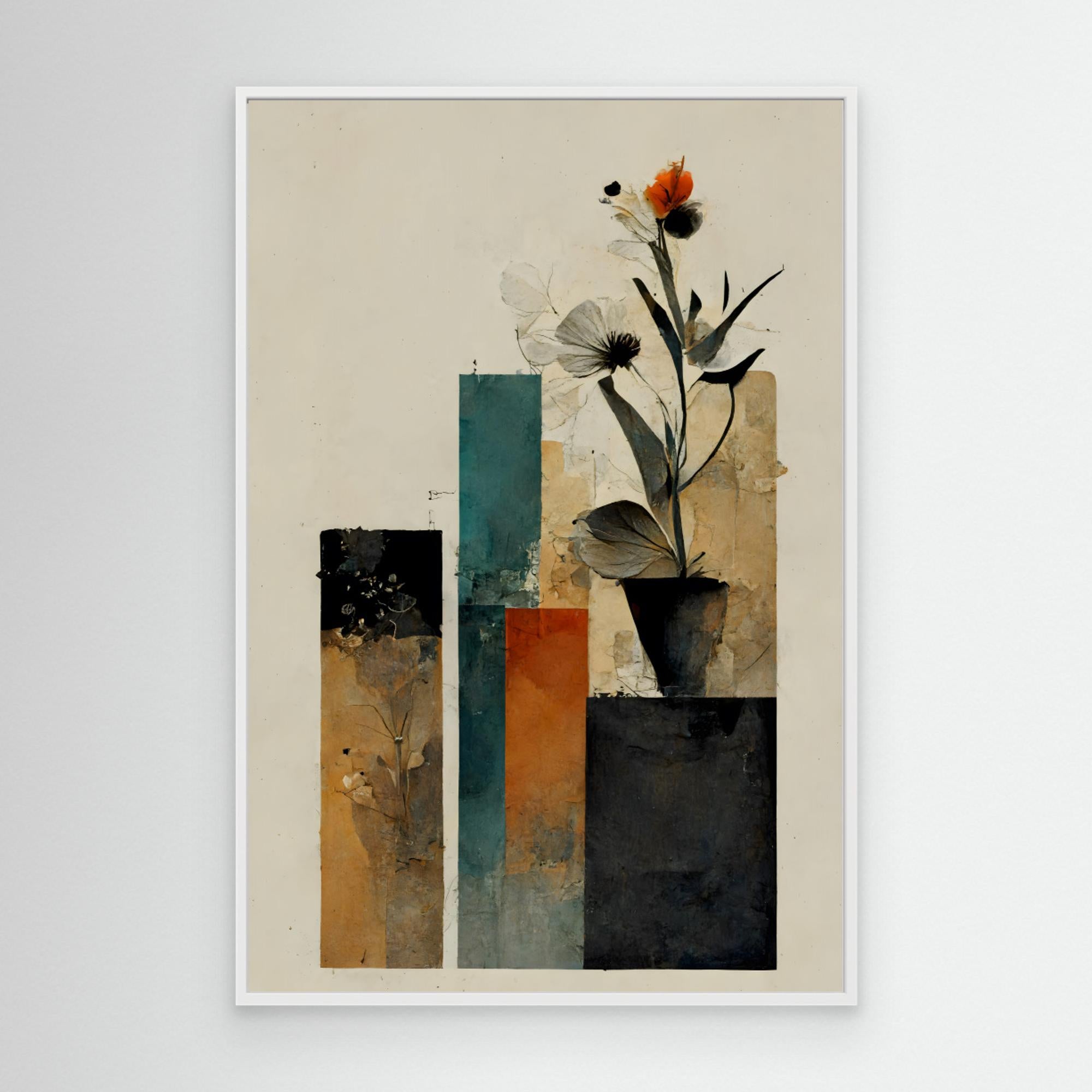 Geometric Stillife by Treechild Canvas