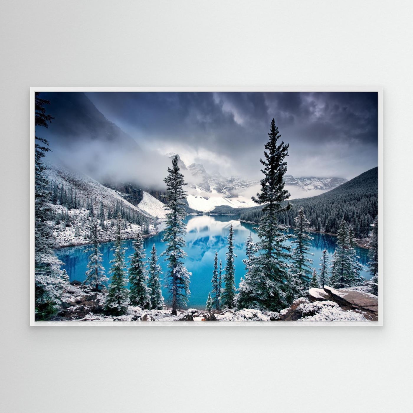 Morning blues by Trevor Cole Canvas
