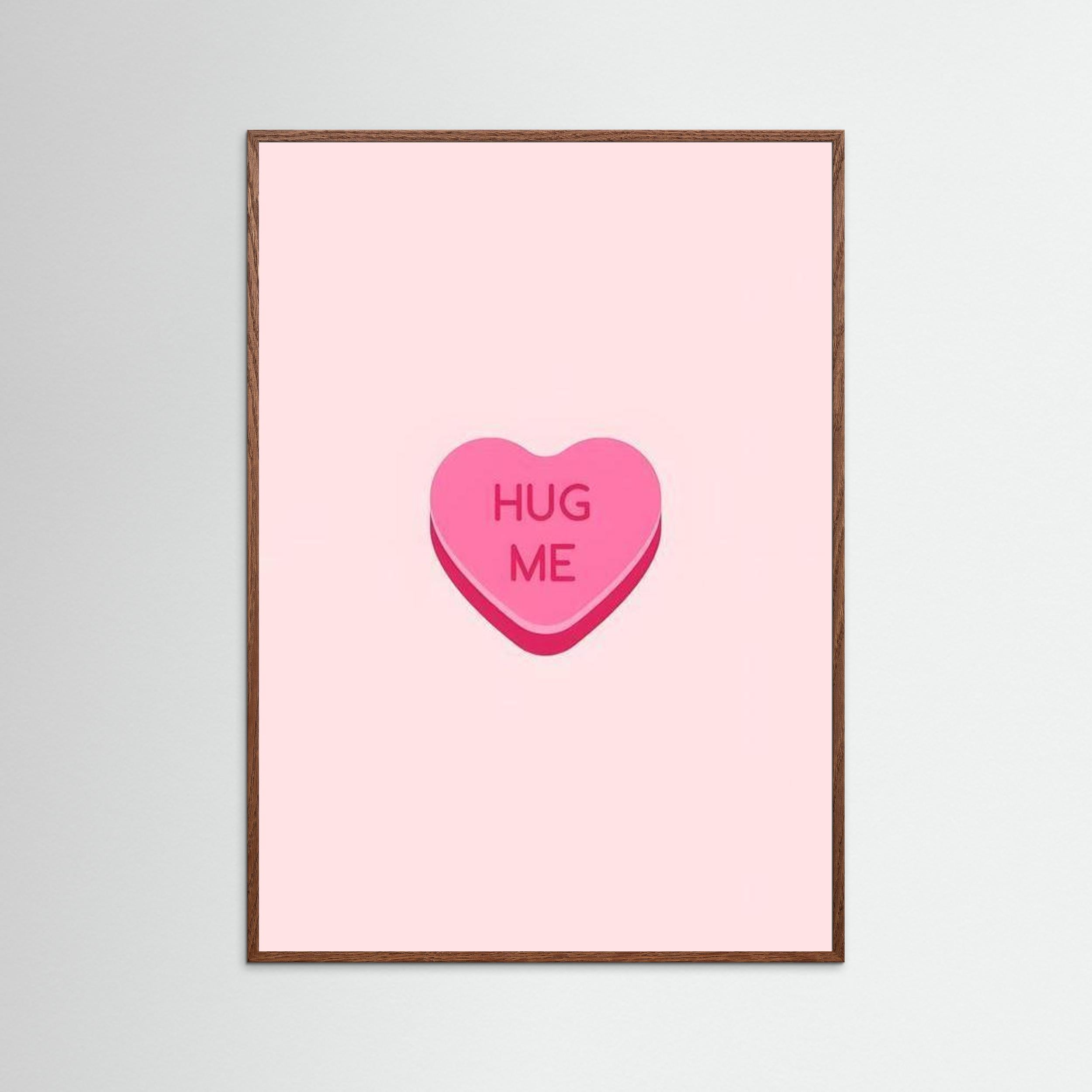 Hug Me By The Frame Gain Fine Art Paper
