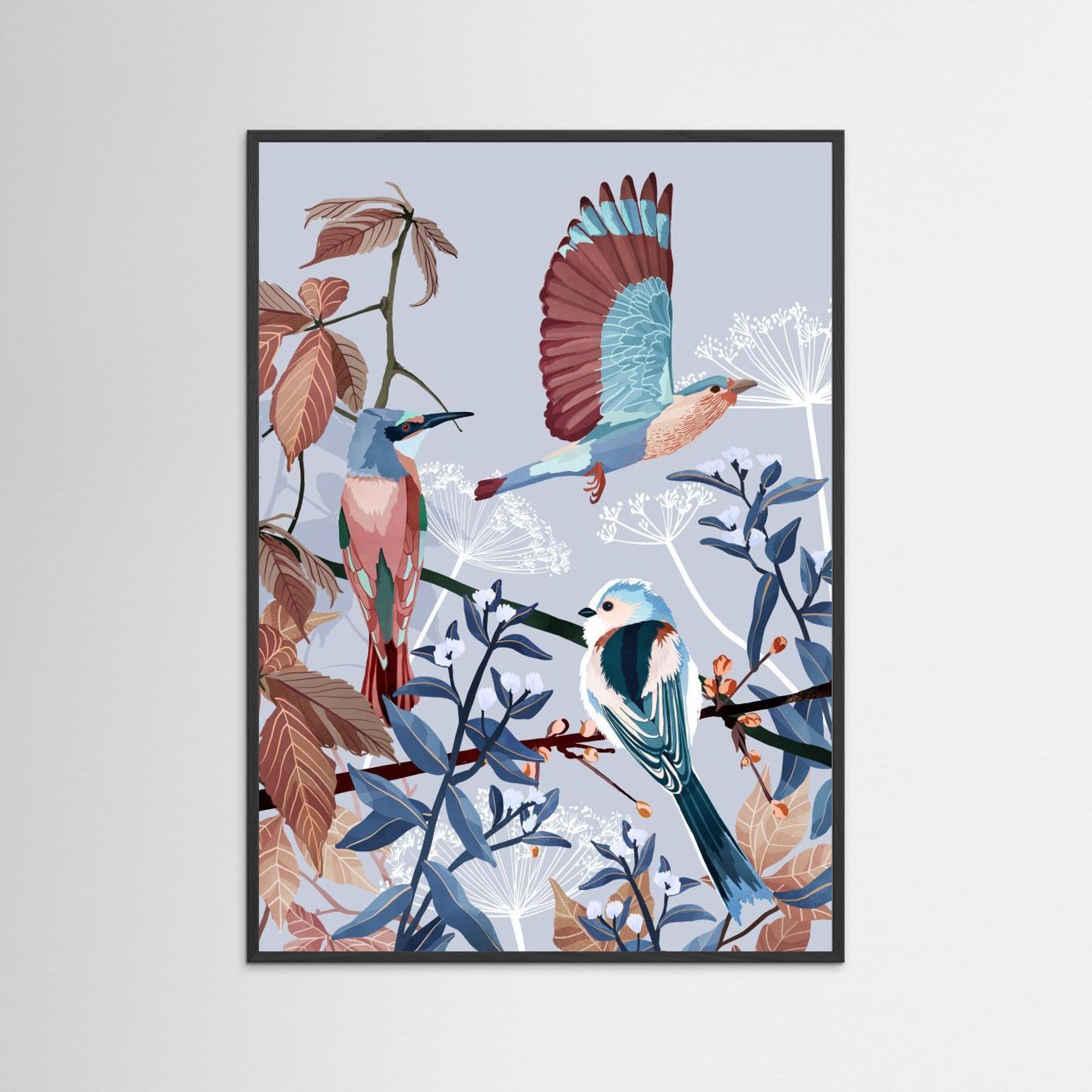 Birds of Winter by Goed Blauw