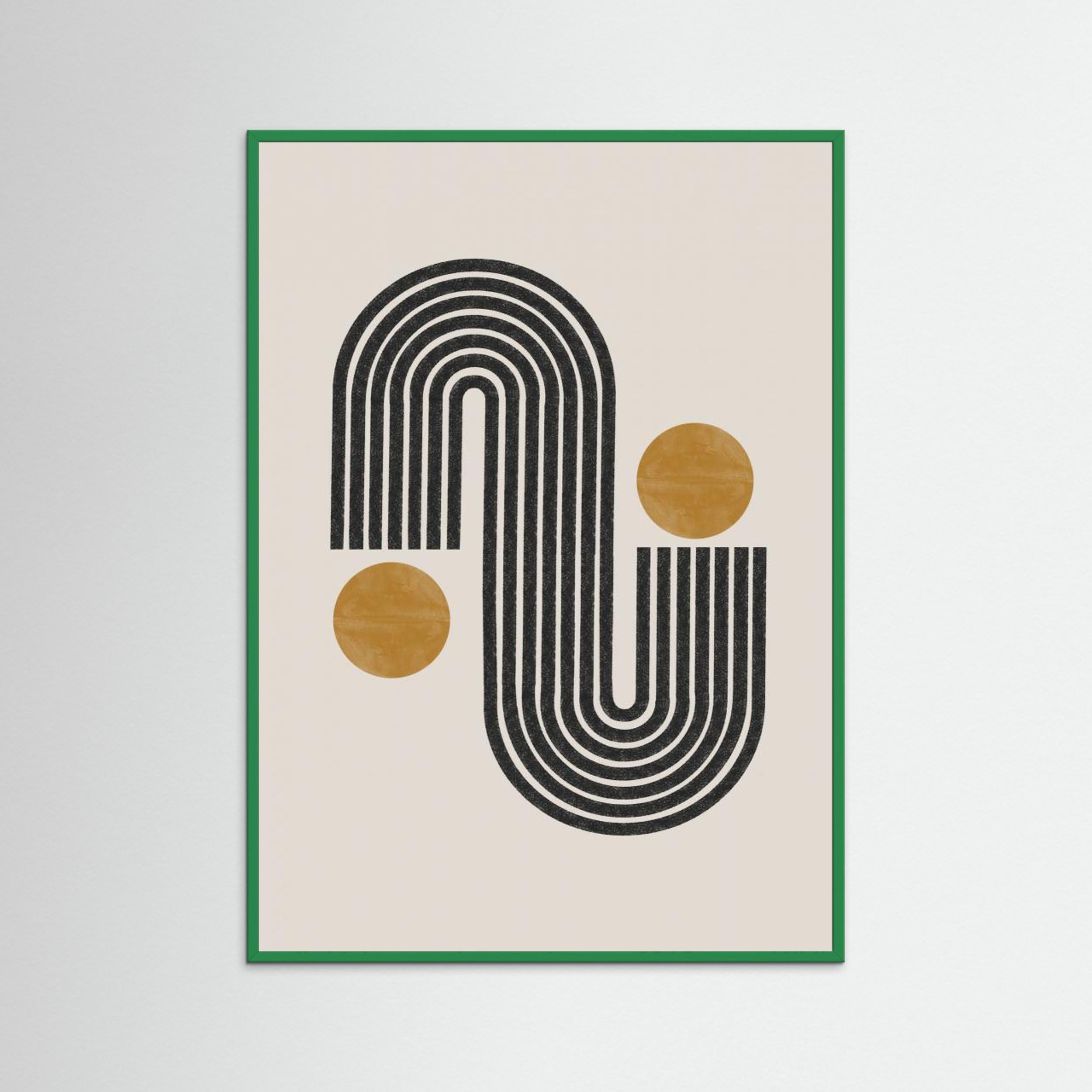 Mid Century No3. by The Miuus Studio Fine Art Paper 