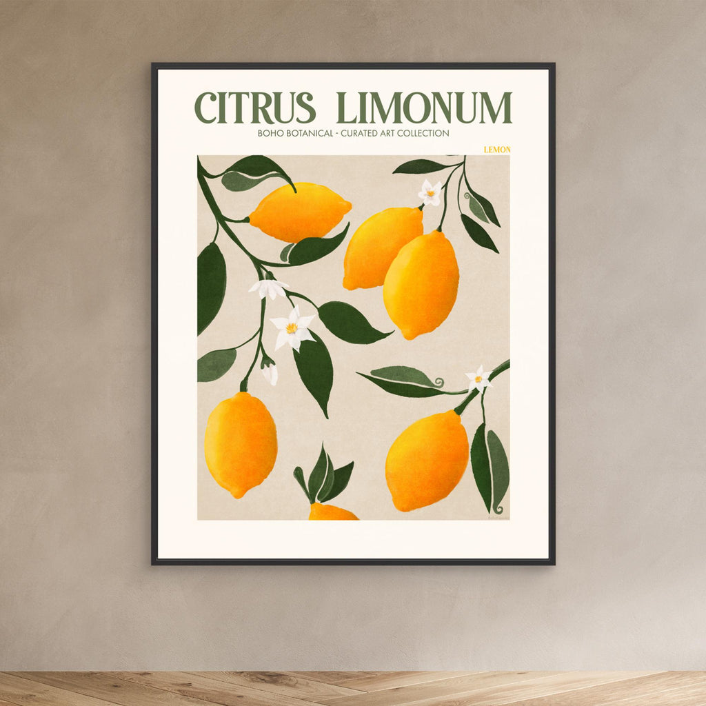 Citrus Limonum - Lemon by Emel Tunaboylu