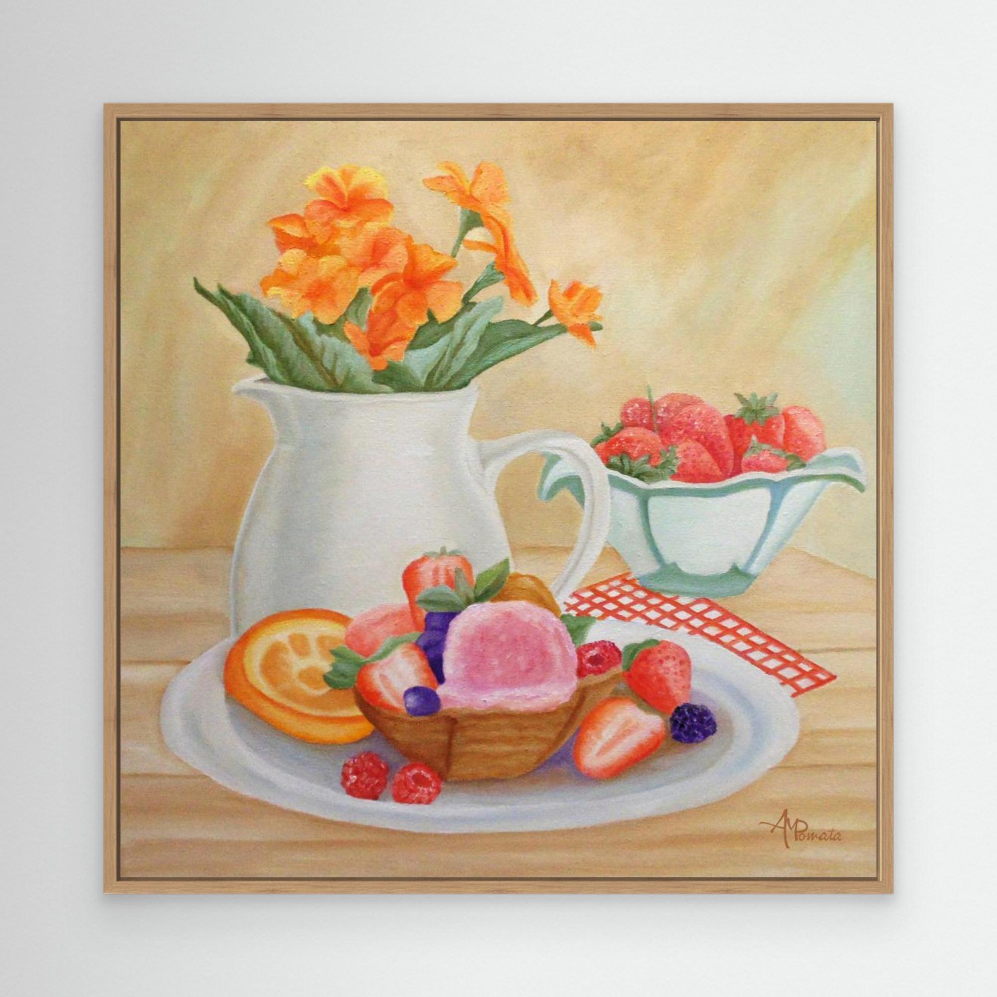Sweet Home by Angeles M. Pomata Canvas
