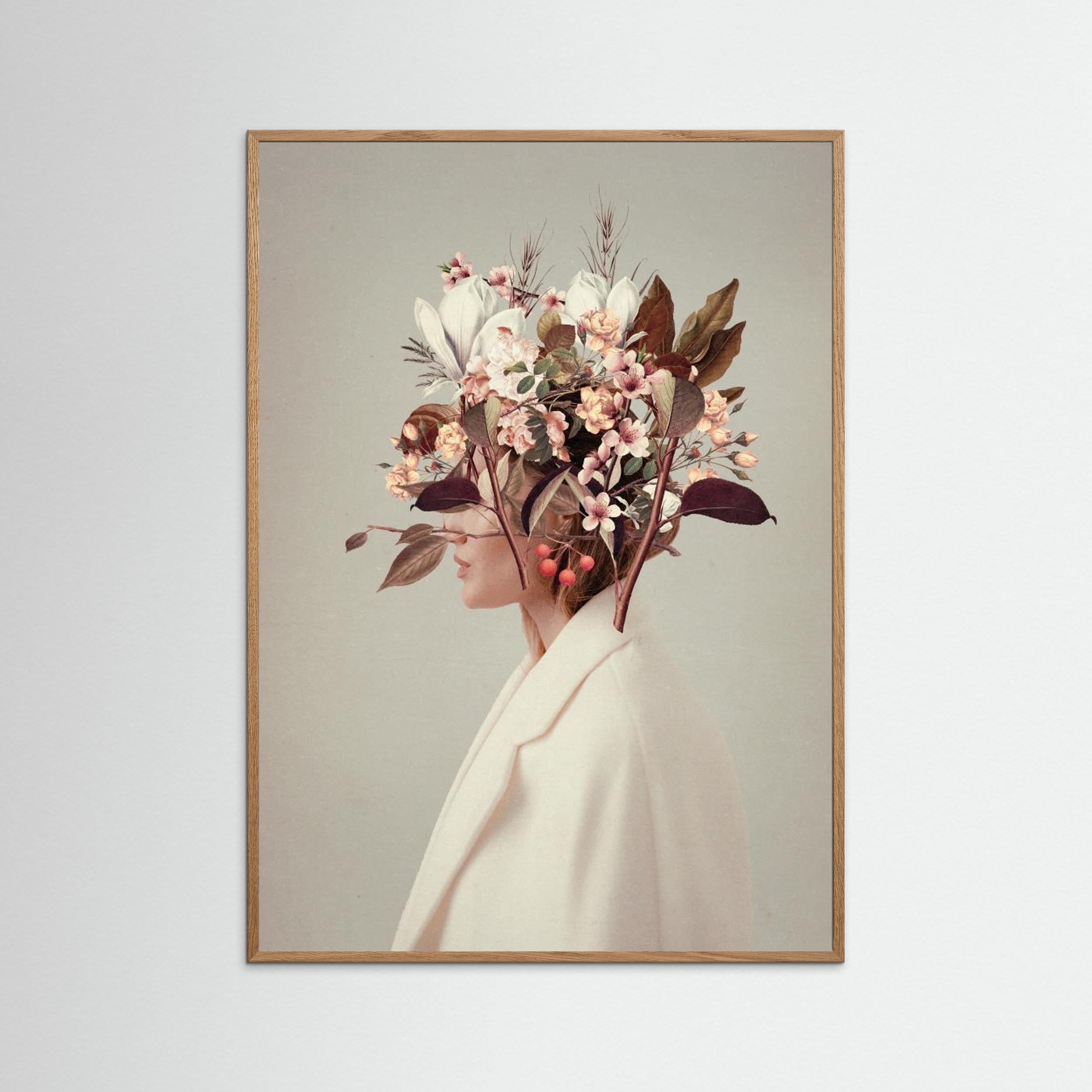 I Fell In Love With Fall Because of You by Frank Moth Fine Art Paper 