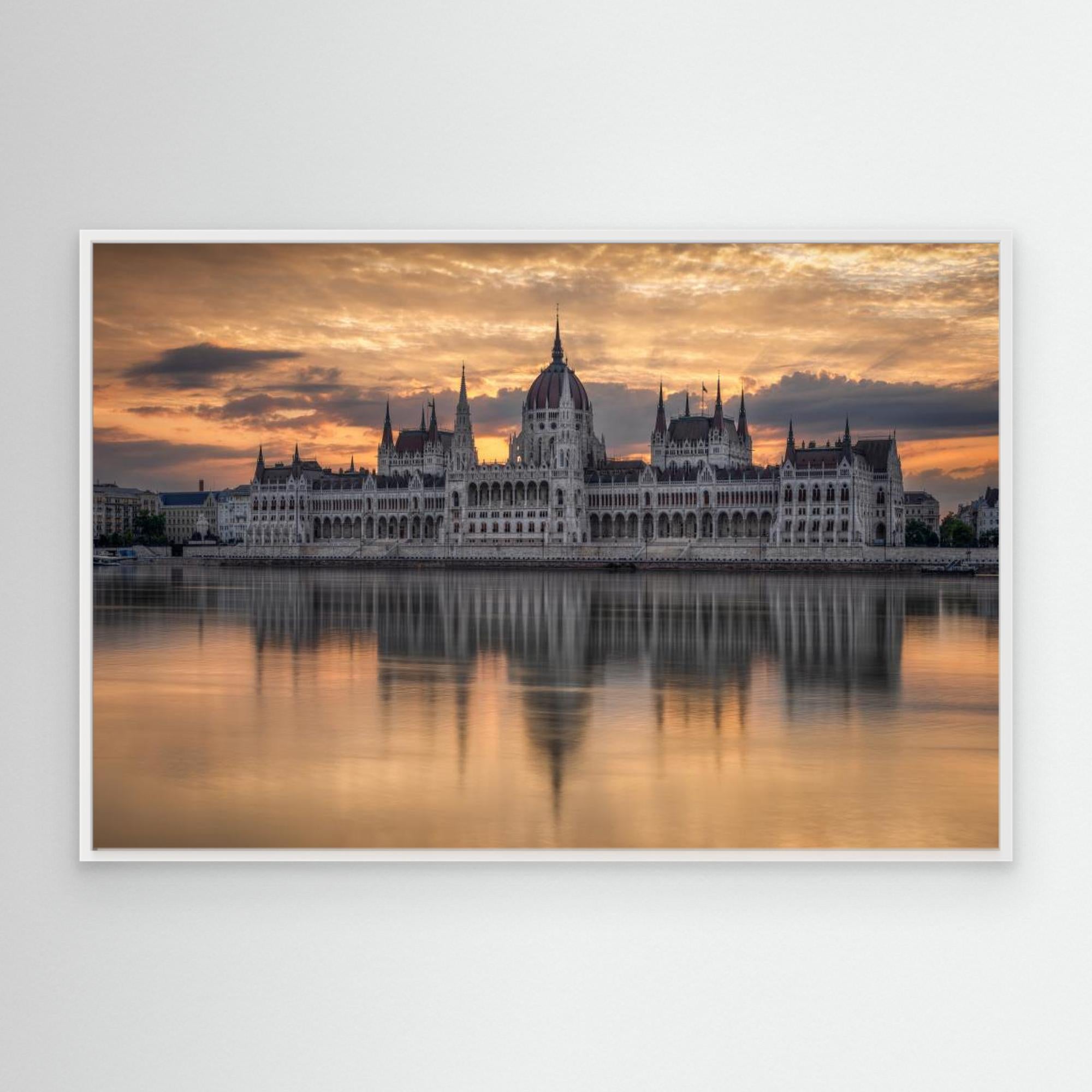 Sunrise in Budapest by Nicholas Canvas