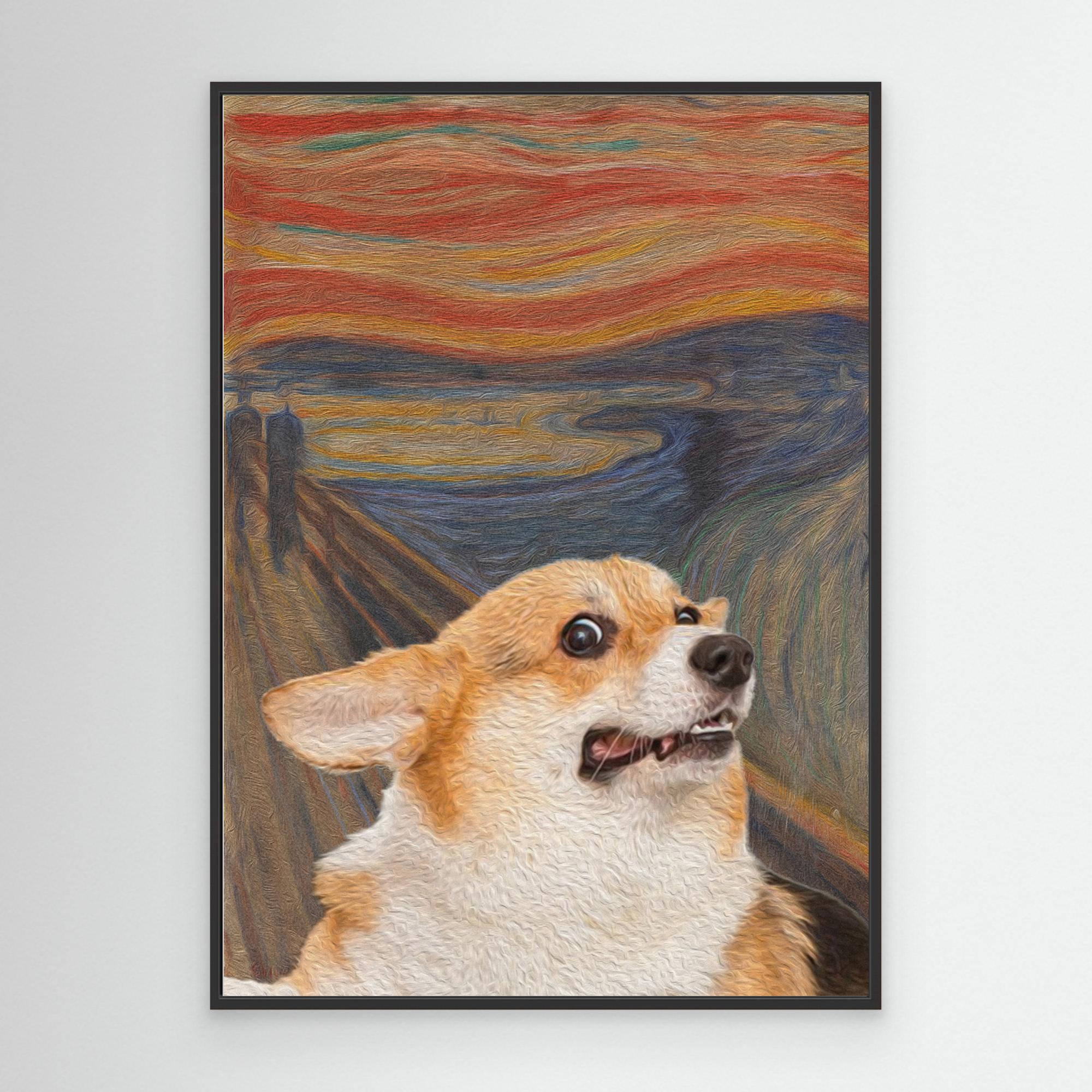 The Woof by Artelele Canvas