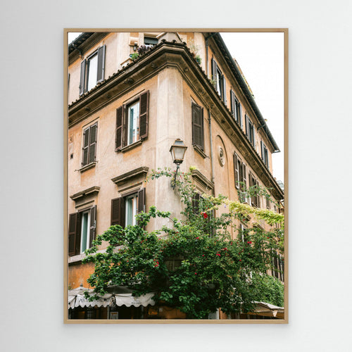 Botanical Trastevere Rome || by Raisa Zwart Canvas