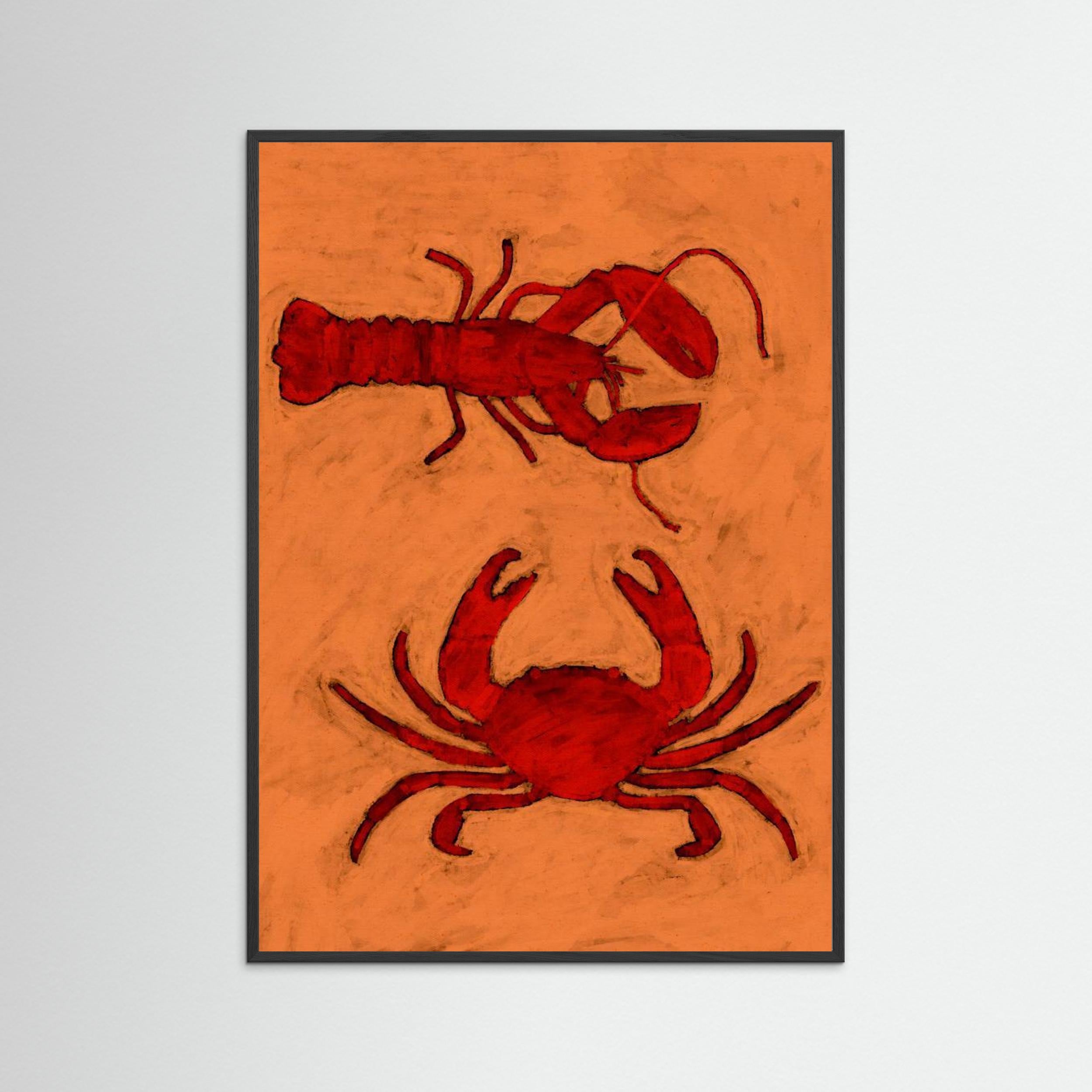 Coastal Creatures by Shatha Al Dafai Fine Art Paper 