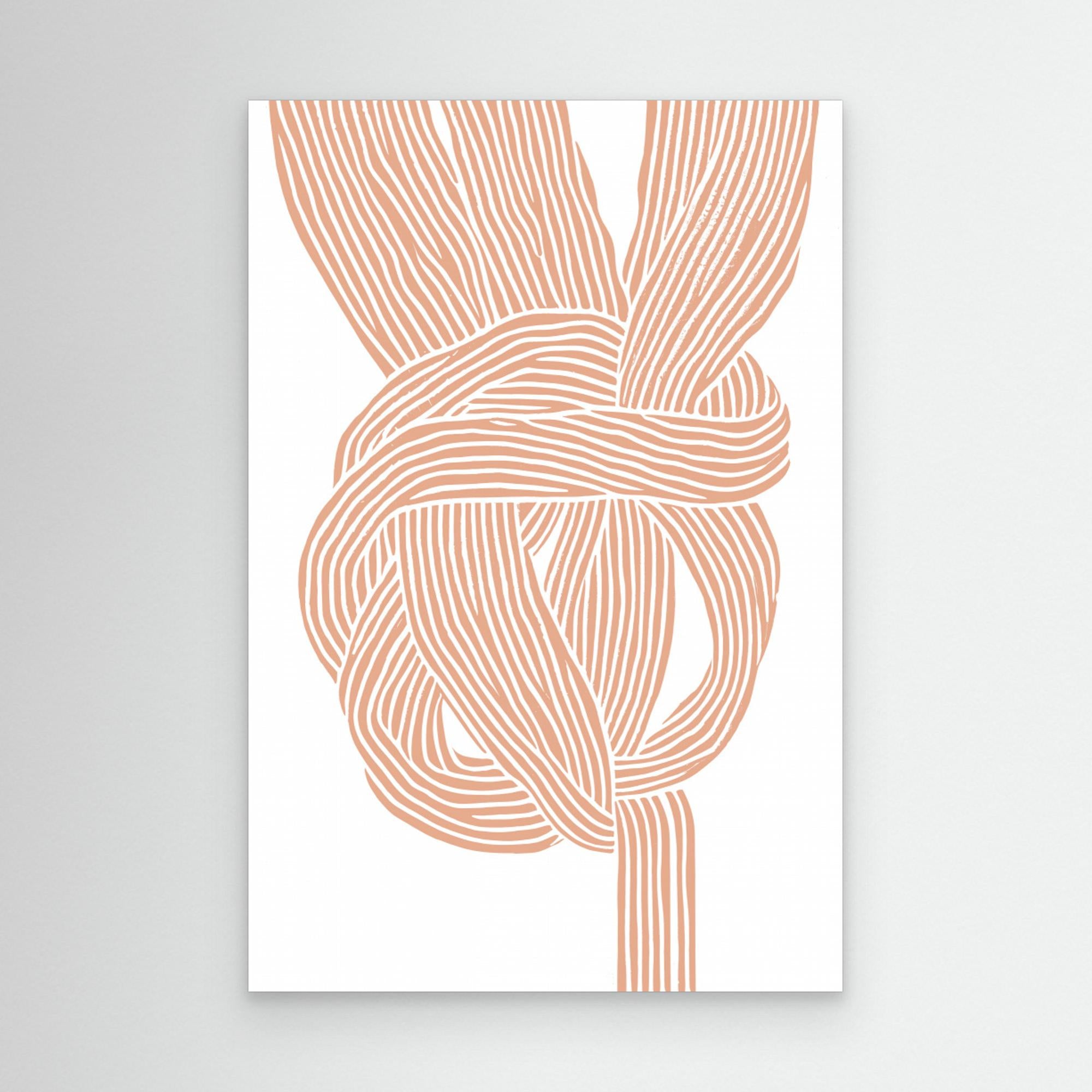 Knots No 2 by Treechild Canvas