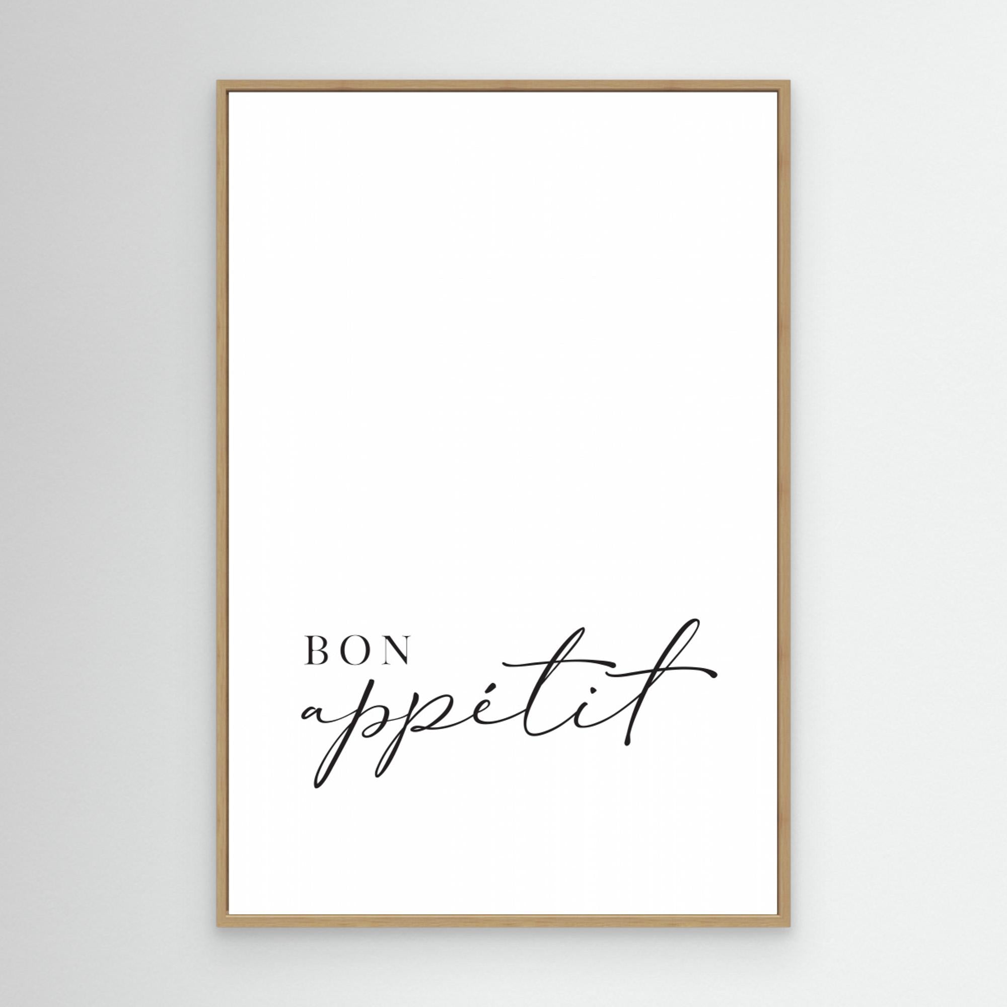 Bon appétit by Rosana Laiz Blursbyai Canvas