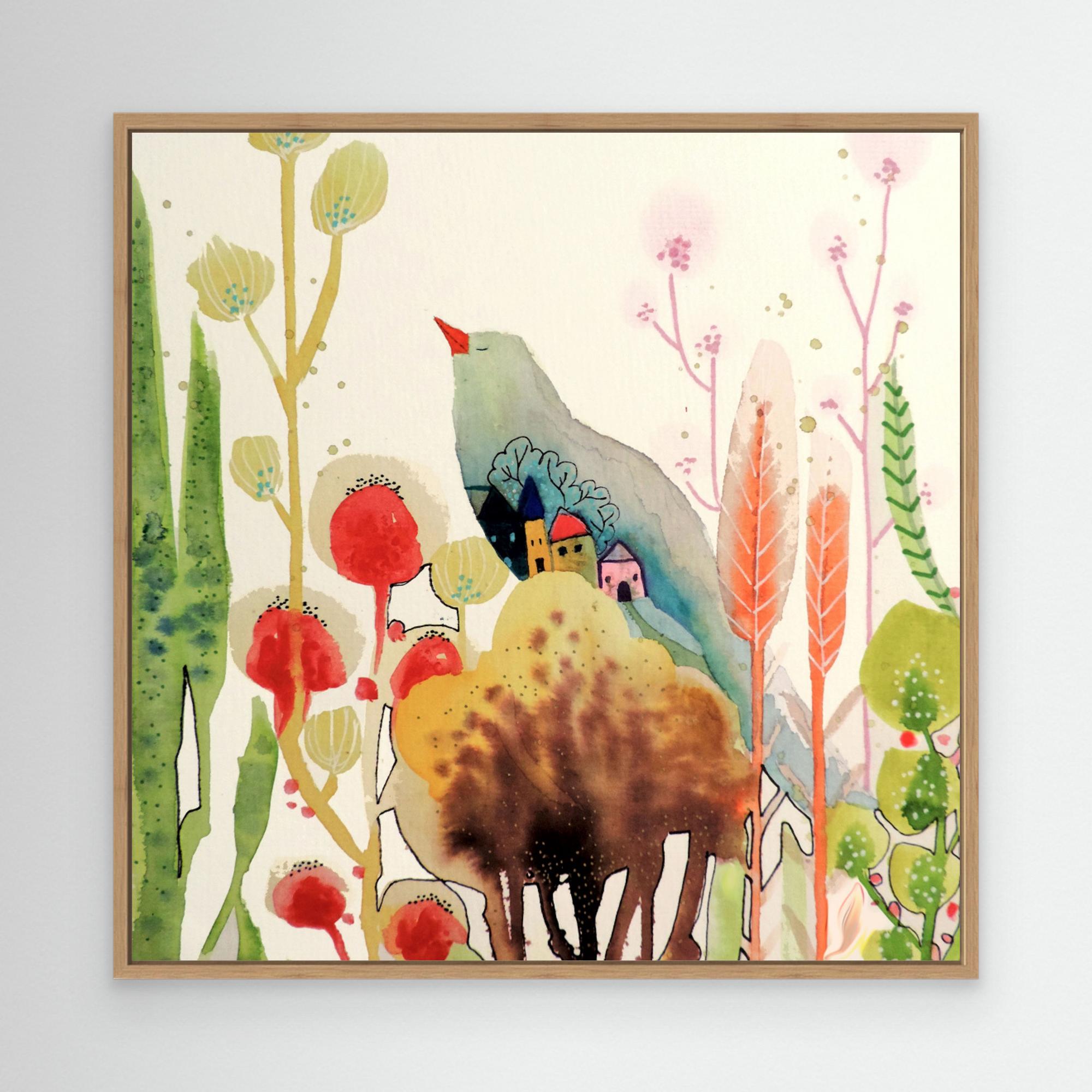 Ma Maison by Sylvie Demers Canvas