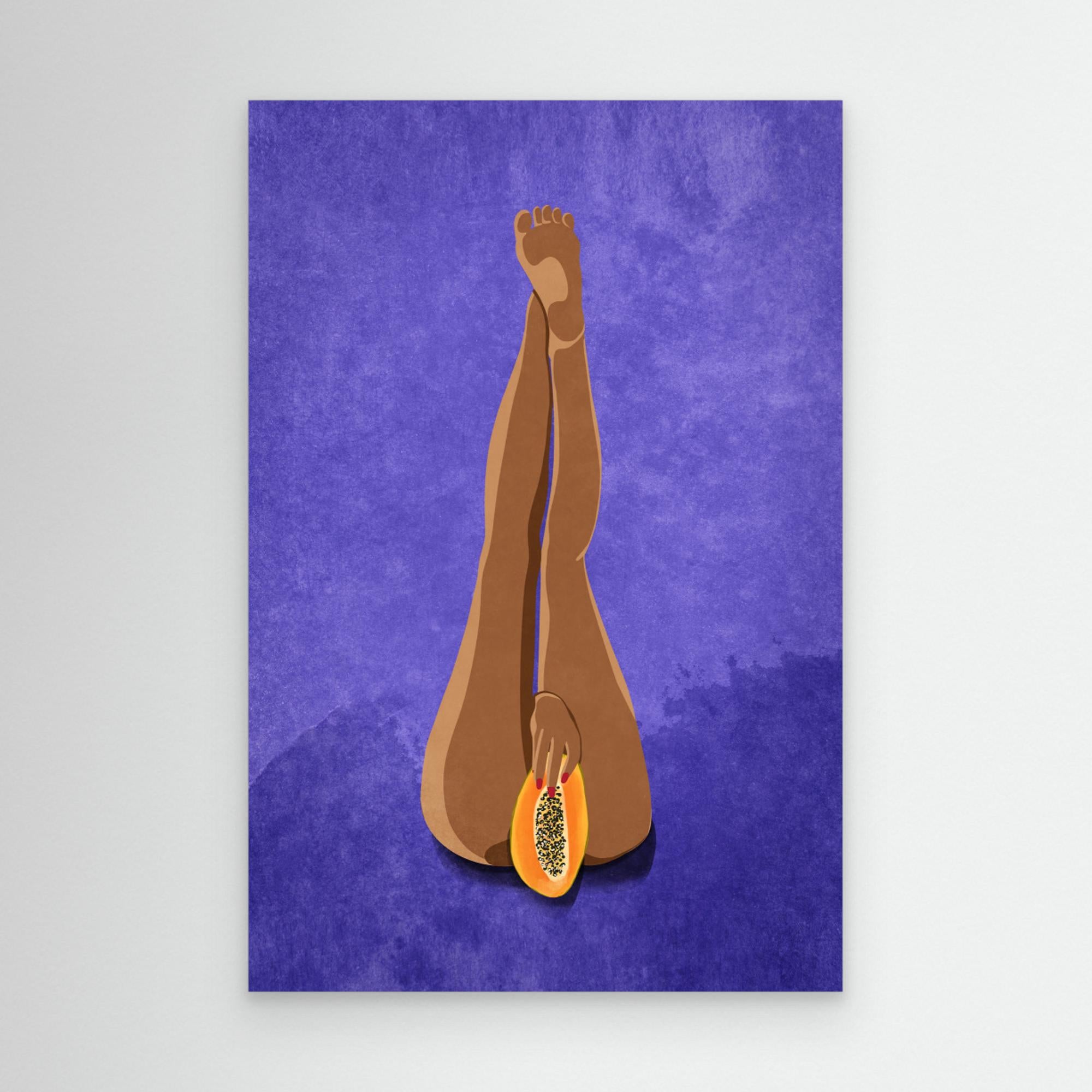 My Papaya by Raissa Oltmanns Canvas
