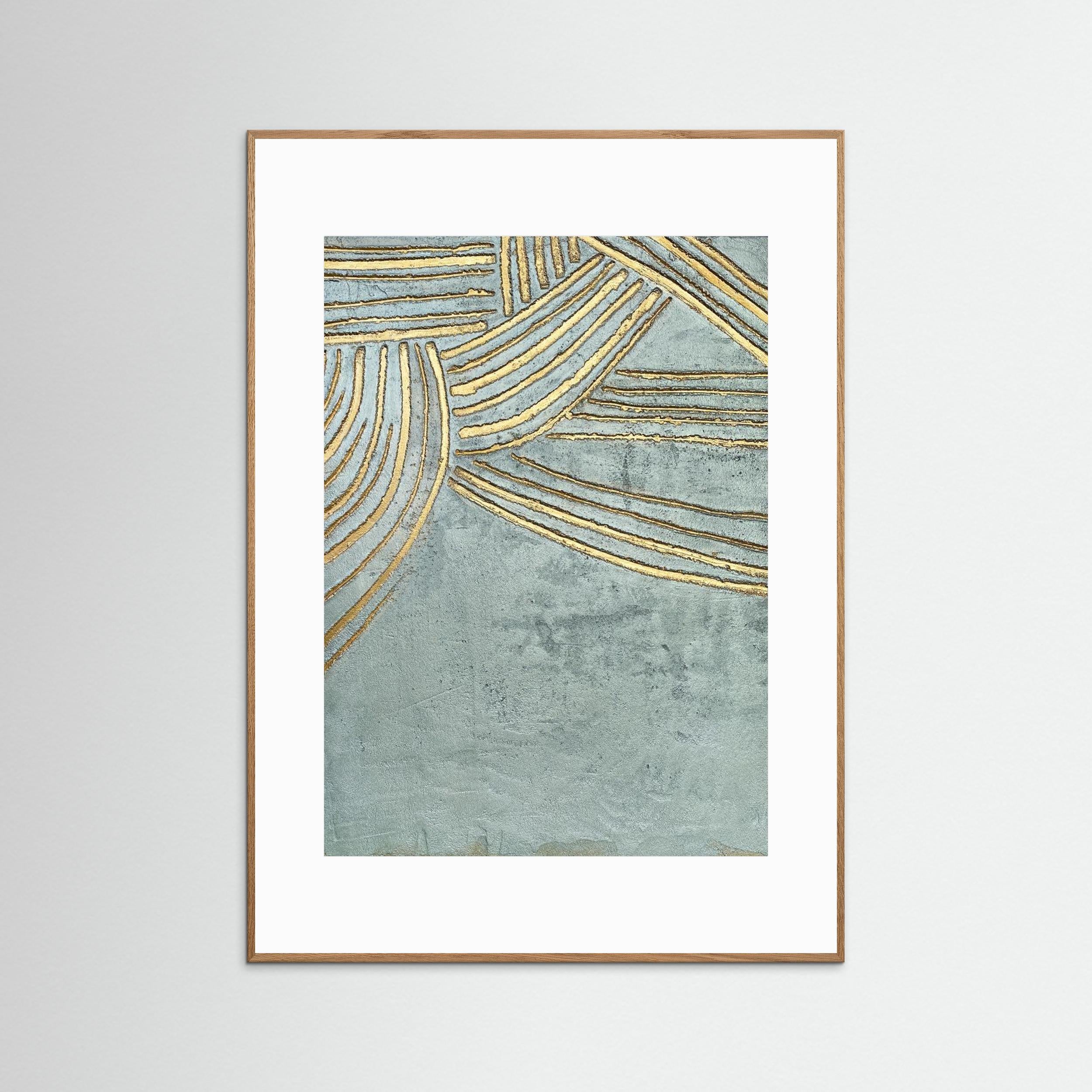 Ancient Gold Sun by Alyson Storms