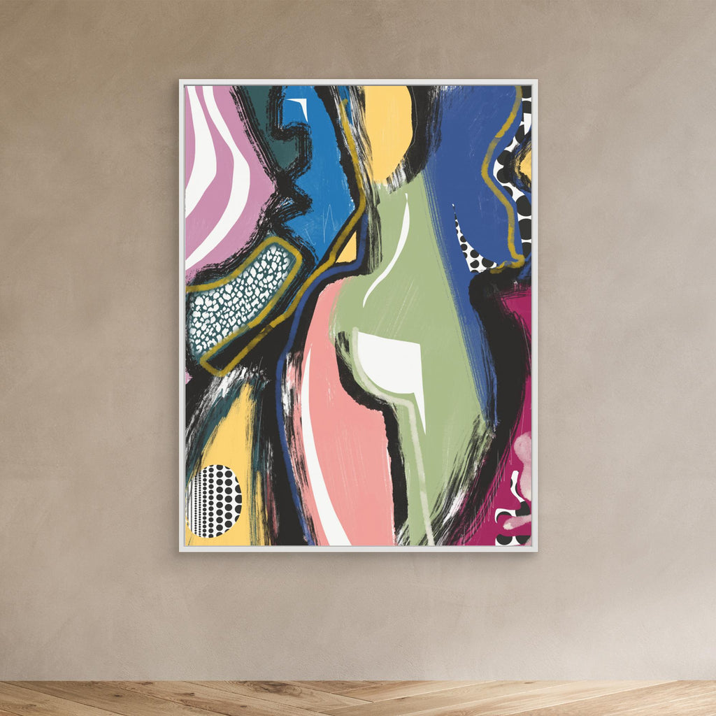 Colorful Abstract Bum by Little Dean