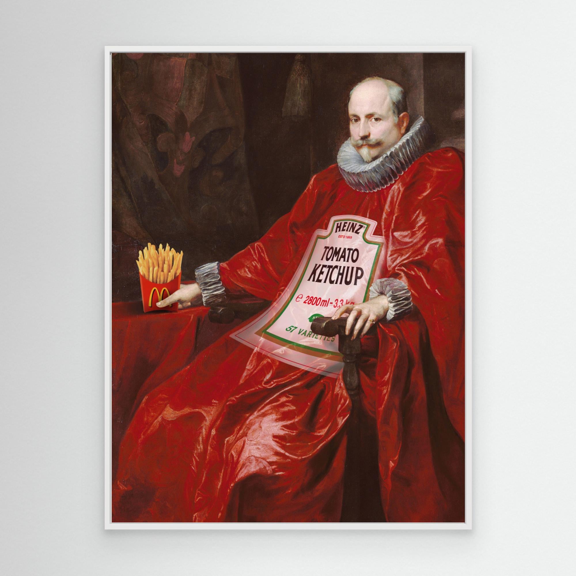 Sir Tomato by Dikhotomy Canvas