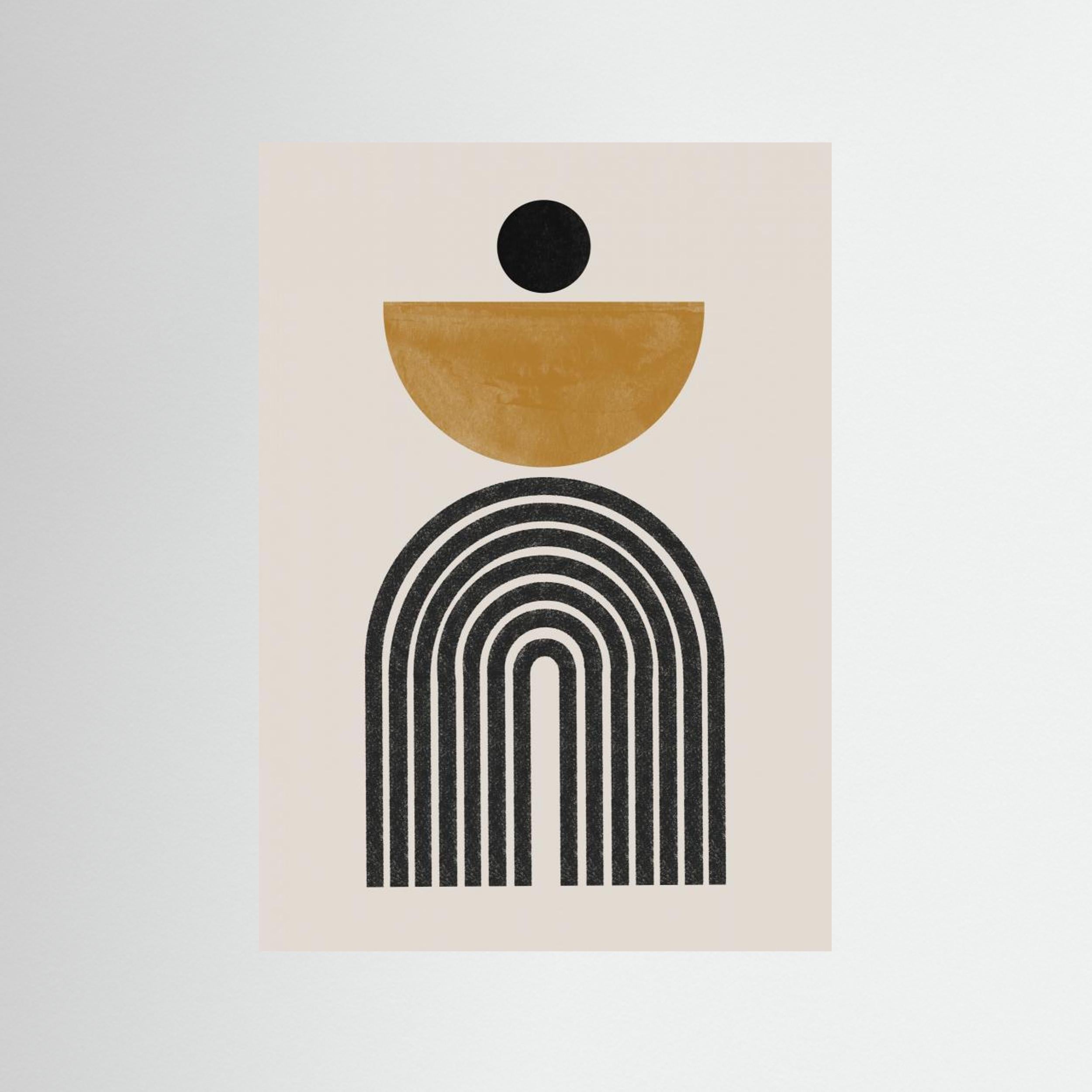 Mid Century No2. by The Miuus Studio Fine Art Paper 