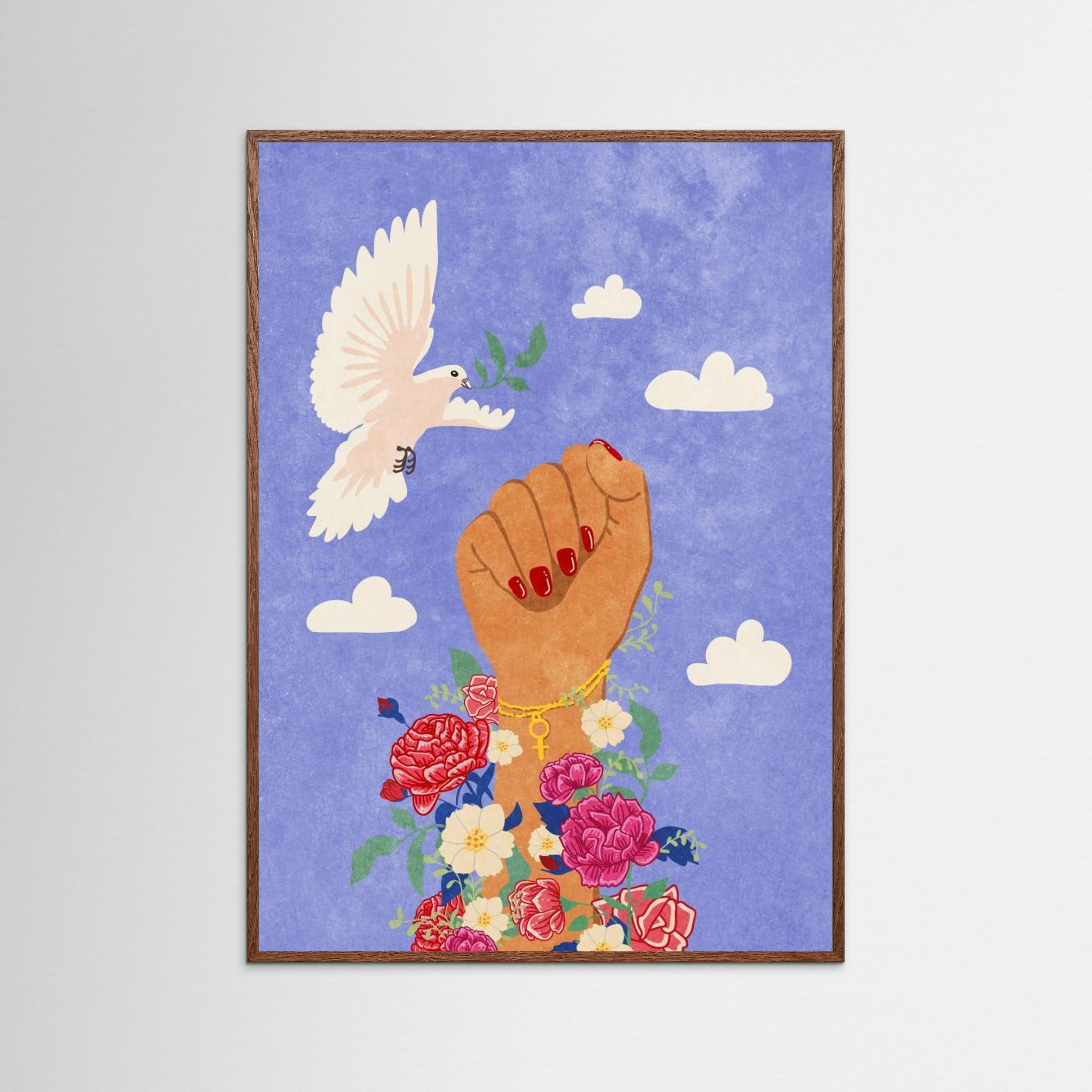 Feminist Fist by Raissa Oltmanns