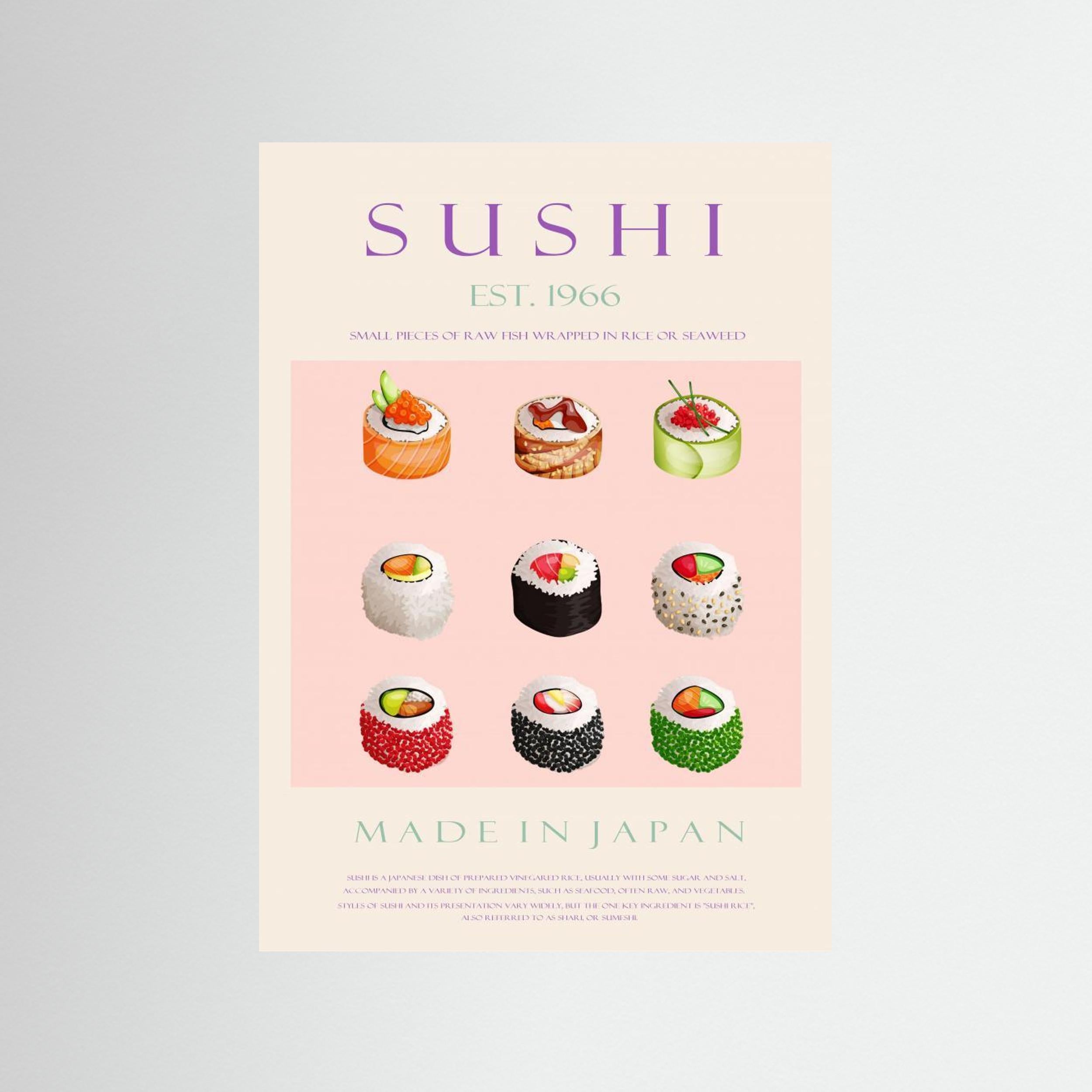 Sushi Est. 1966 by Rikke Løndager Boisen