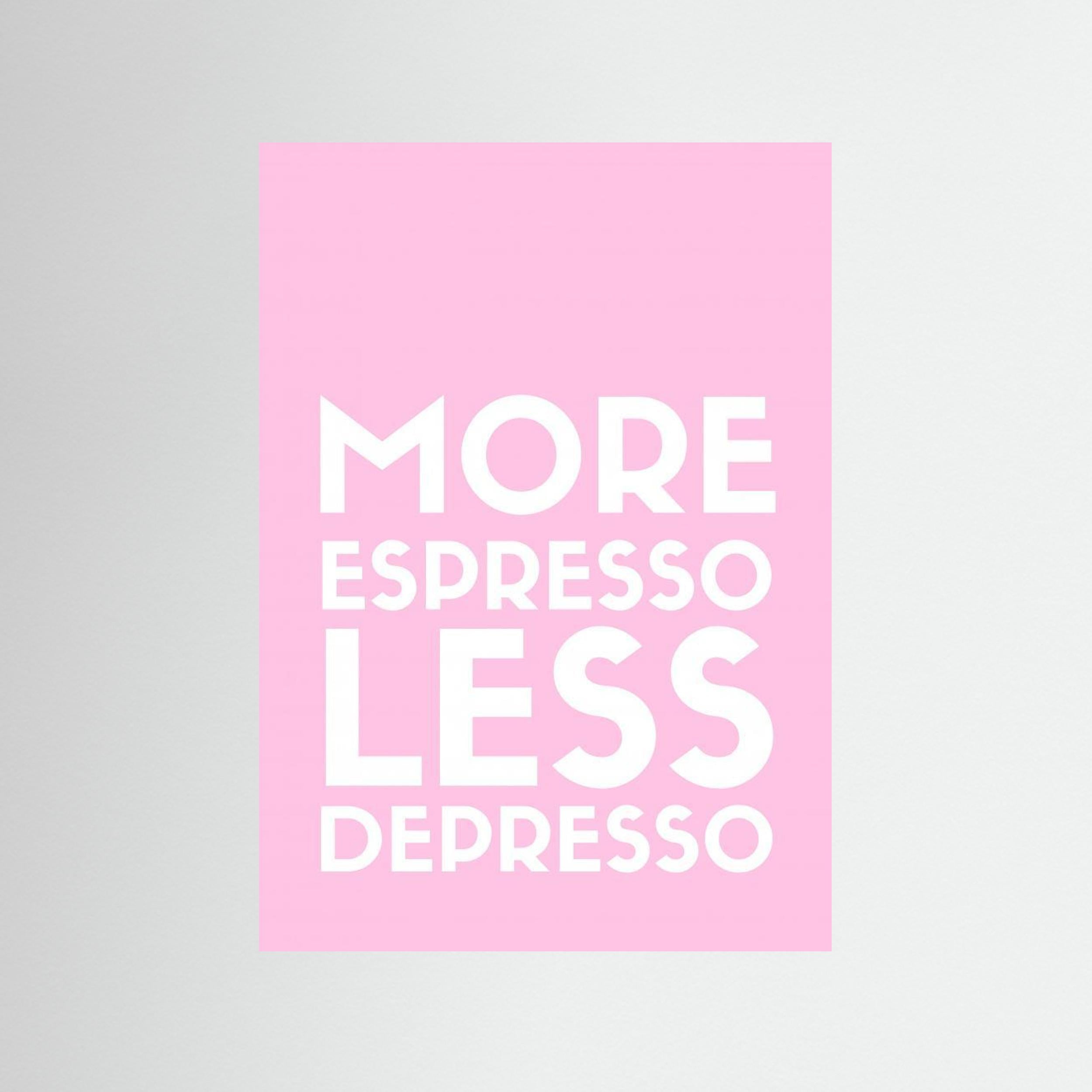 Espresso Depresso by Athene Fritsch Fine Art Paper 