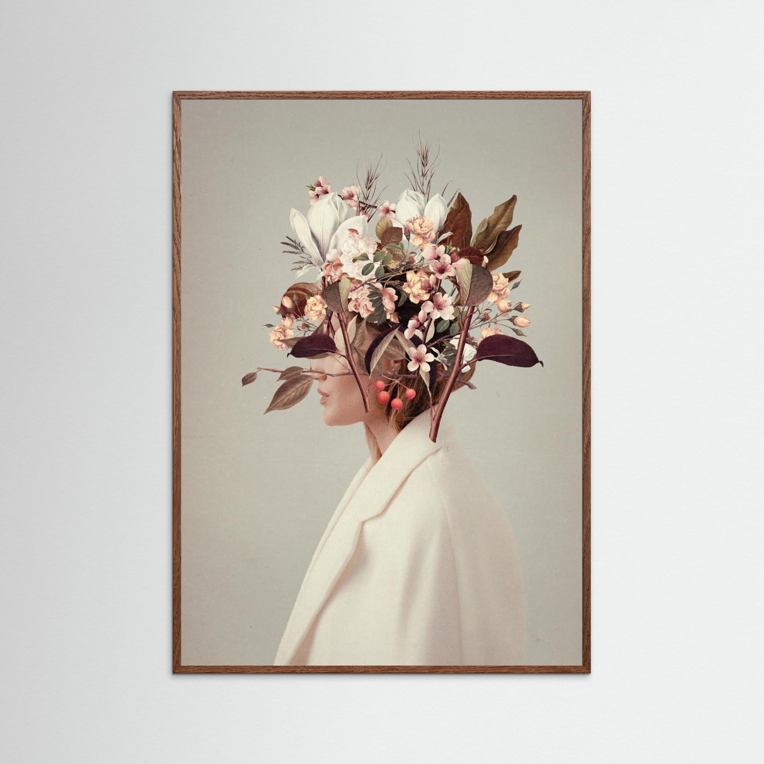 I Fell In Love With Fall Because of You by Frank Moth Fine Art Paper 