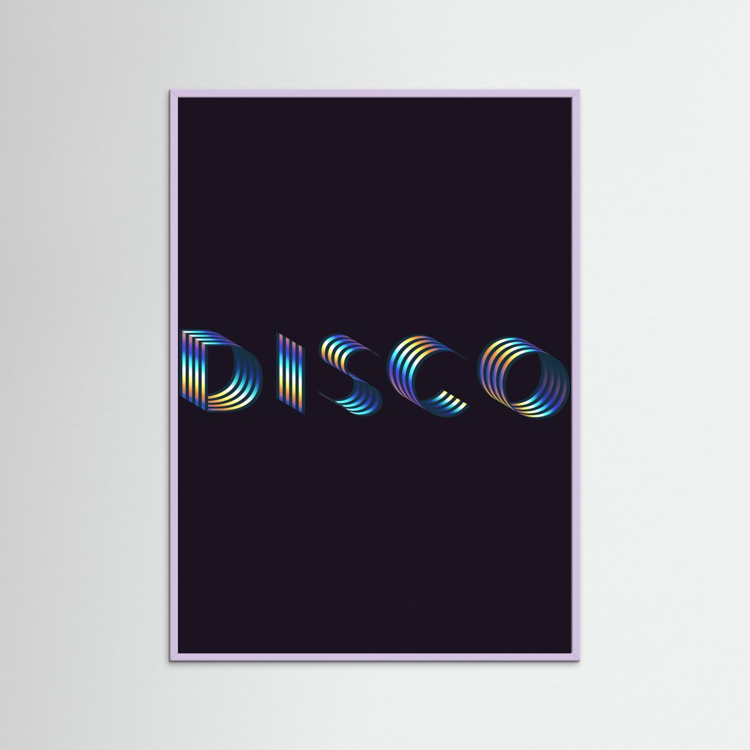 Disco by Uma Gokhale Fine Art Paper